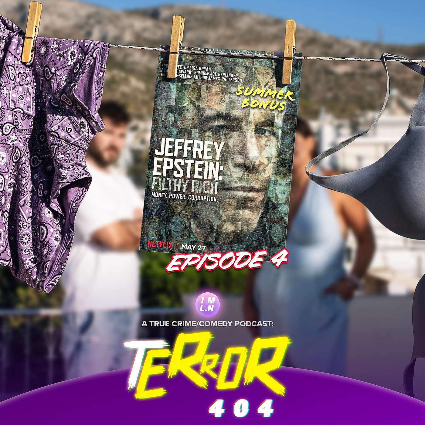 BONUS #4 | Jeffrey Epstein: Filthy Rich | Επεισόδιο 4: Finding Their Voice | Terror 404+ episode artwork