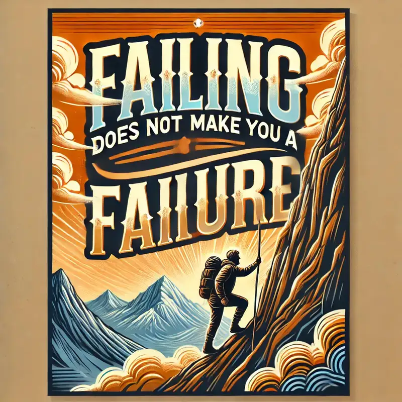 Failing Doesn't Make You A Failure(From our 8-18-24)