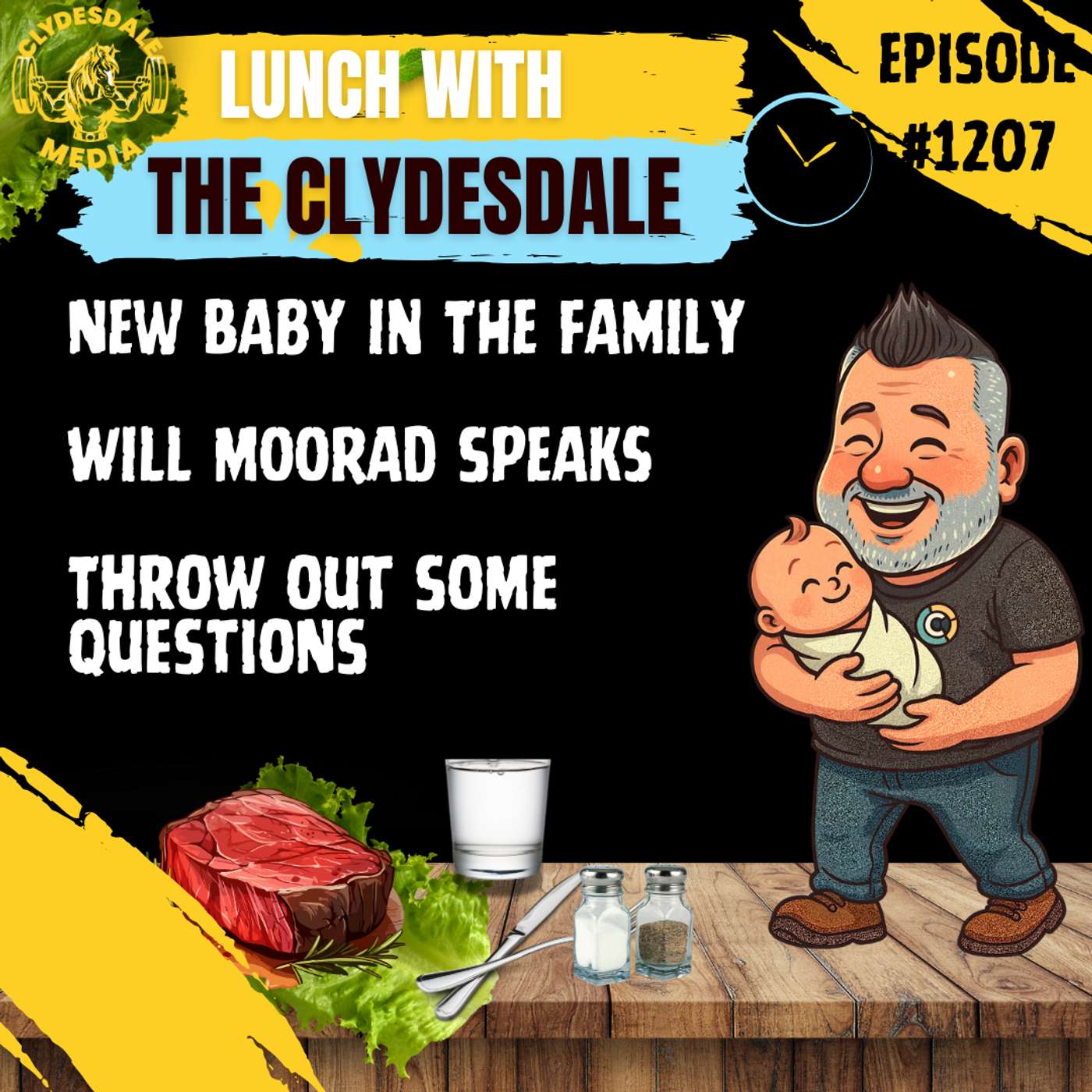 Lunch with the Clydesdale - New Addition to the Switzer Family episode artwork