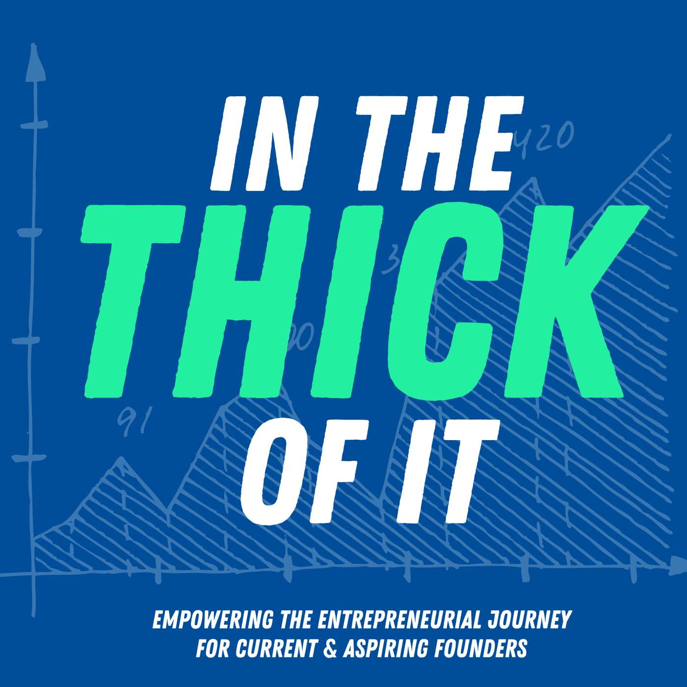 In The Thick of It podcast artwork