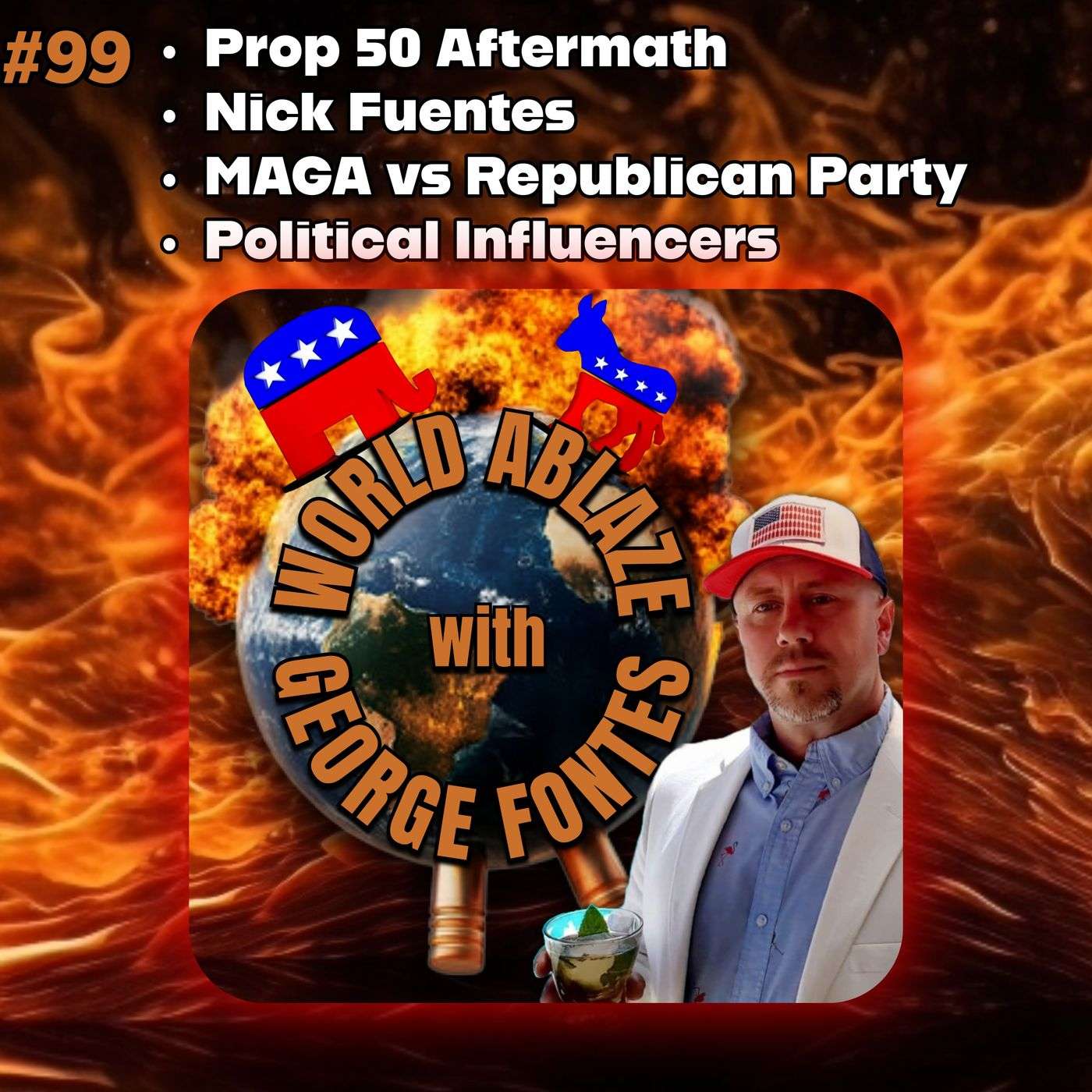 Prop 50 Aftermath, Nick Fuentes, MAGA vs Republican Party, and Political Influencers episode artwork