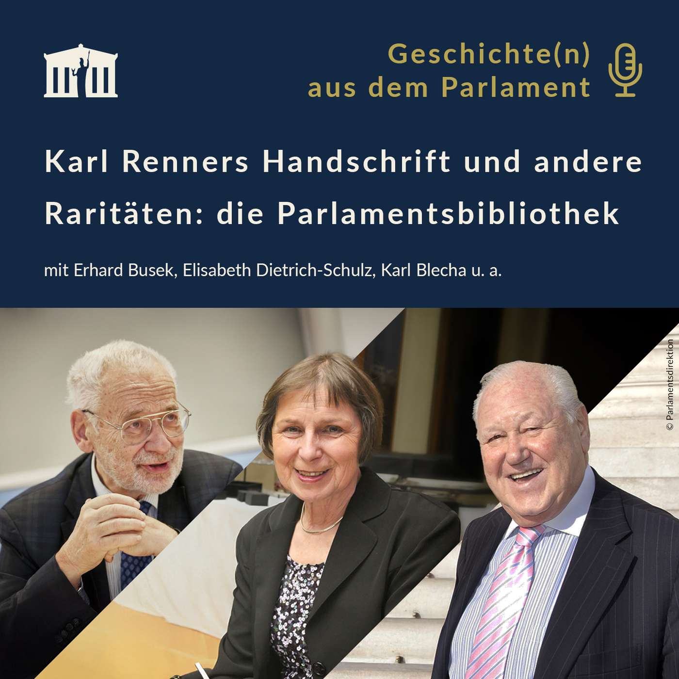 Karl Renners Handschrift und andere Raritäten: die Parlamentsbibliothek episode artwork