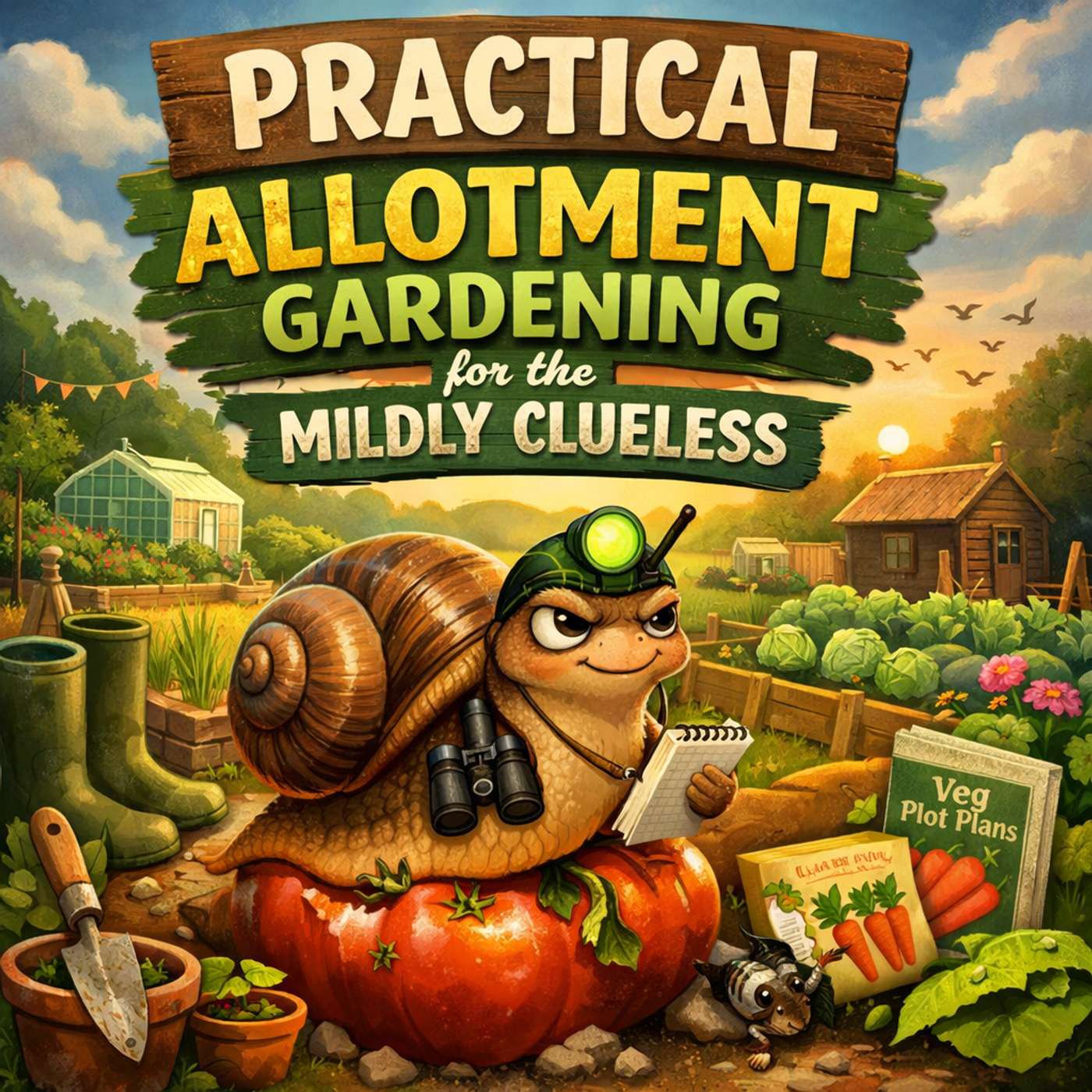 Practical Allotment Gardening for the Mildly Clueless cover art