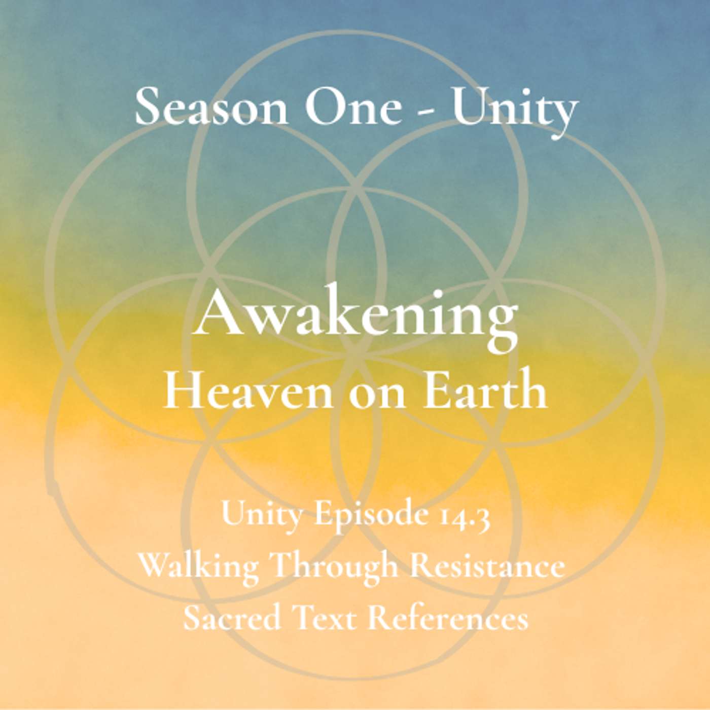 Unity Episode 14.3 - Walking Through Resistance - Sacred Text References episode artwork