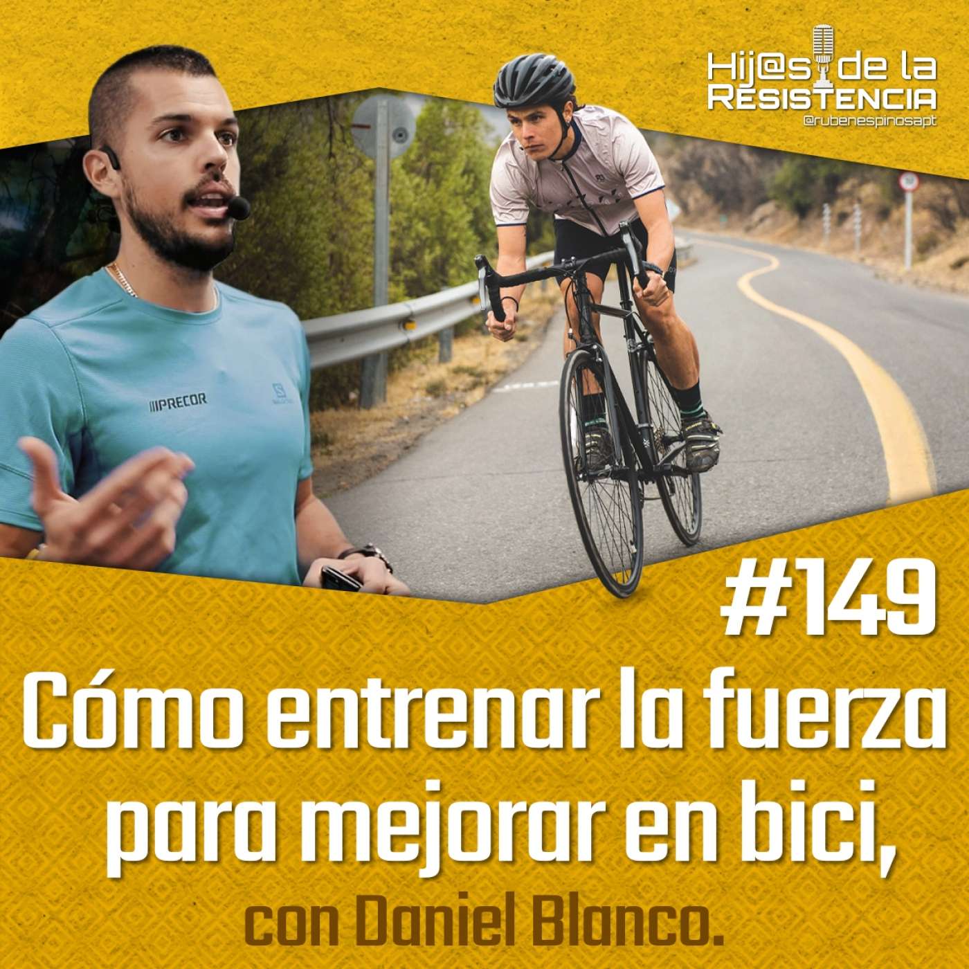 #149 Cómo entrenar la fuerza para mejorar en bici, con Daniel Blanco