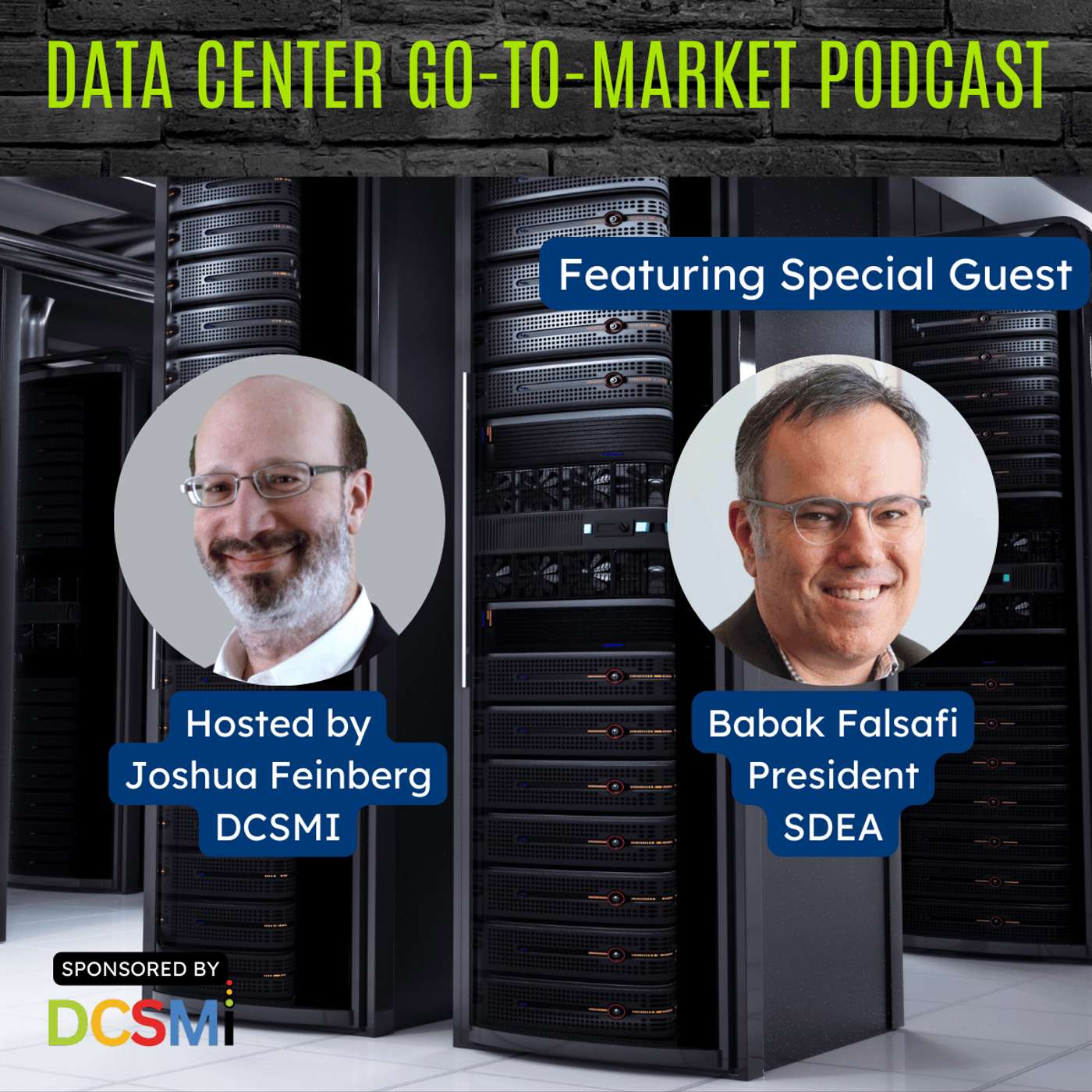 Ep. 84 Babak Falsafi, President at Swiss Datacenter Efficiency Association (SDEA) | Data Center Go-to-Market Podcast