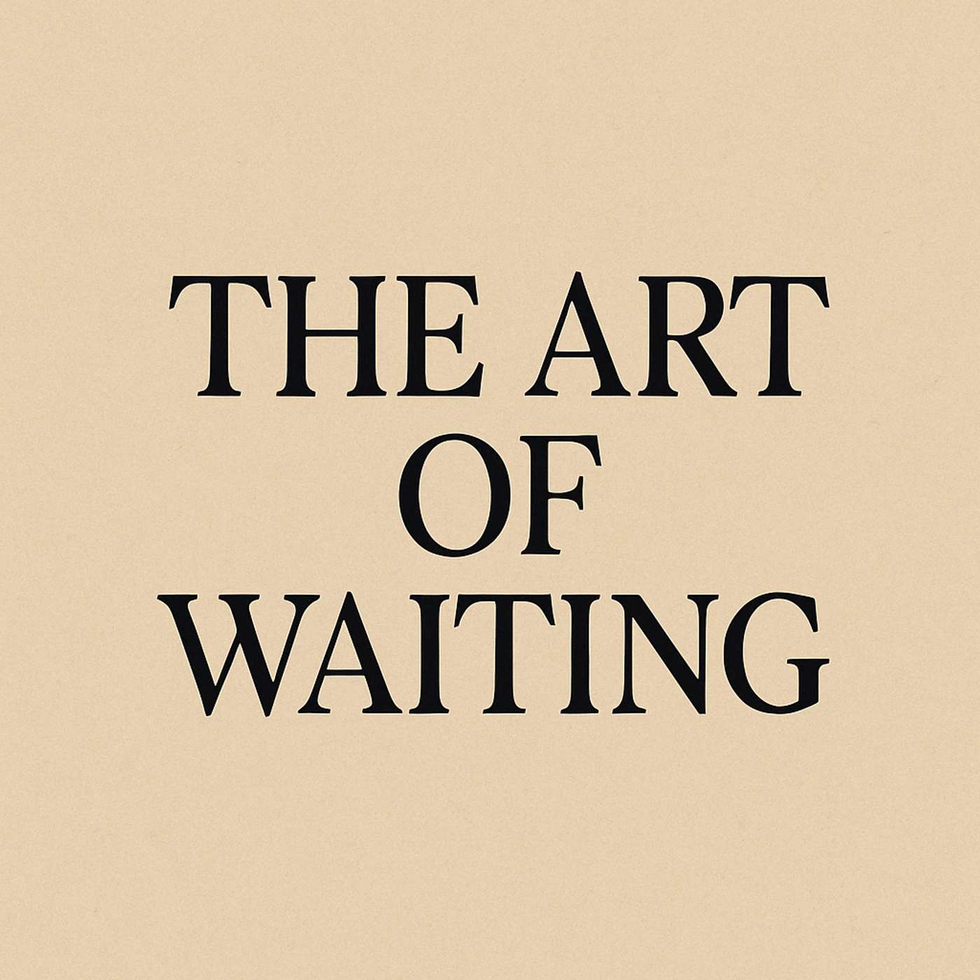The Art Of Waiting episode artwork