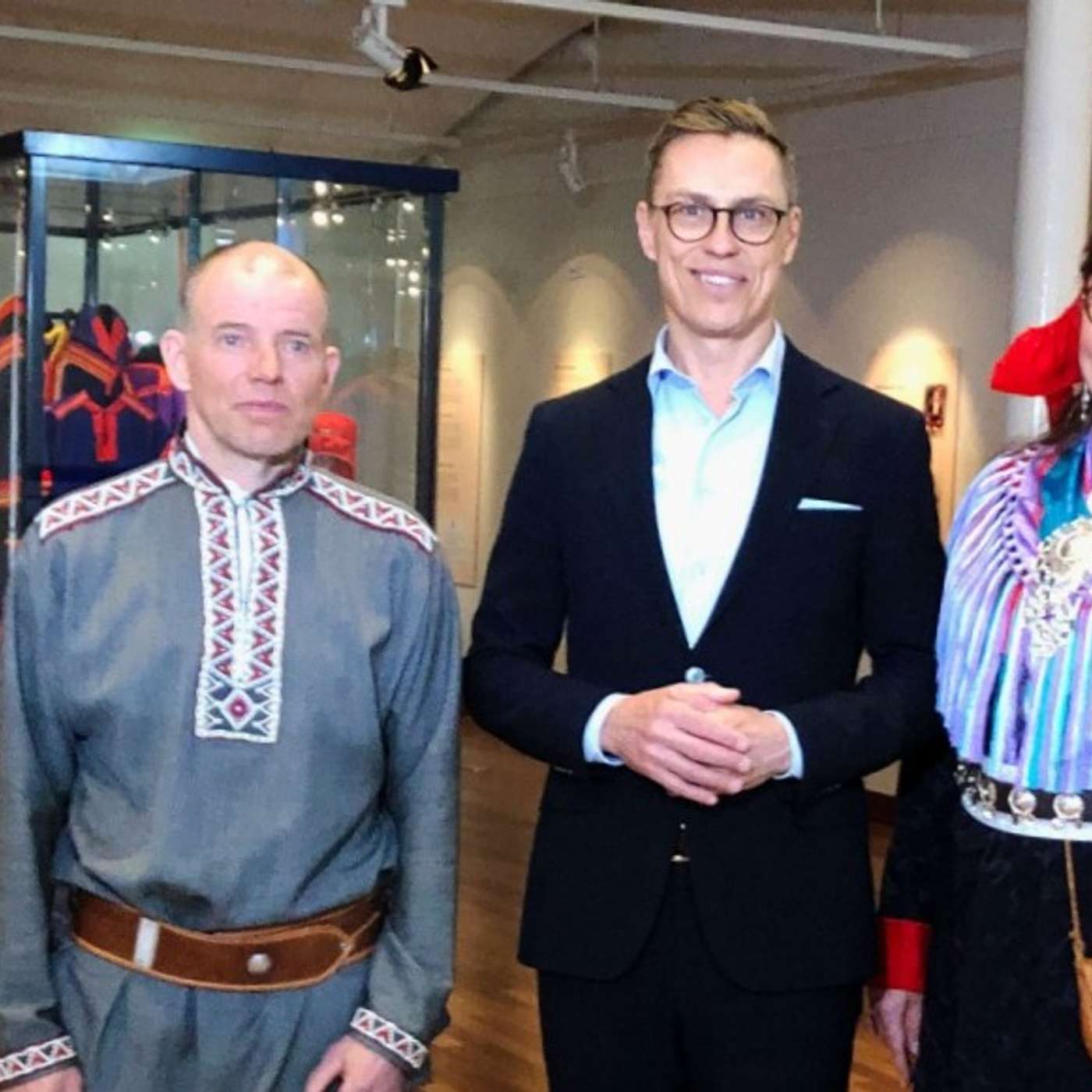 Президент Финляндии совершил первую официальную поездку в Лапландию