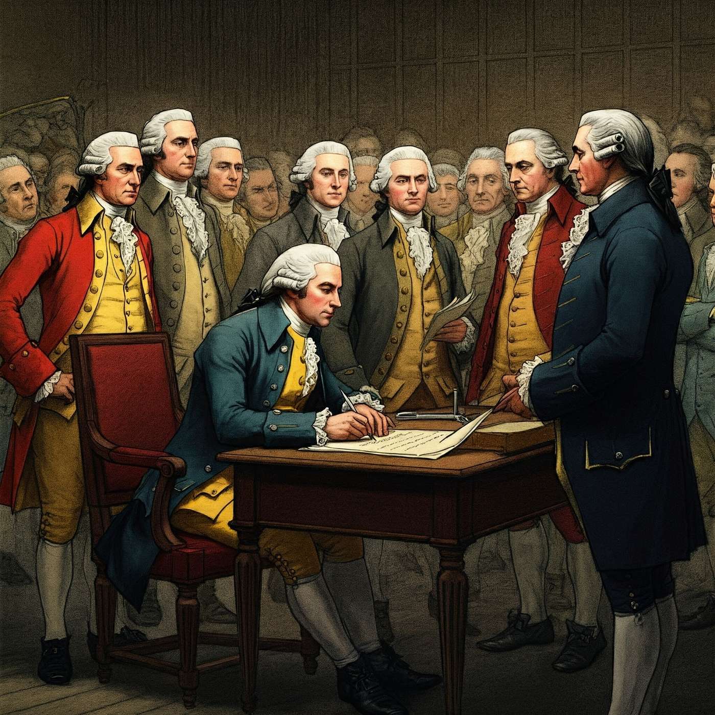 Declaring Independence from England