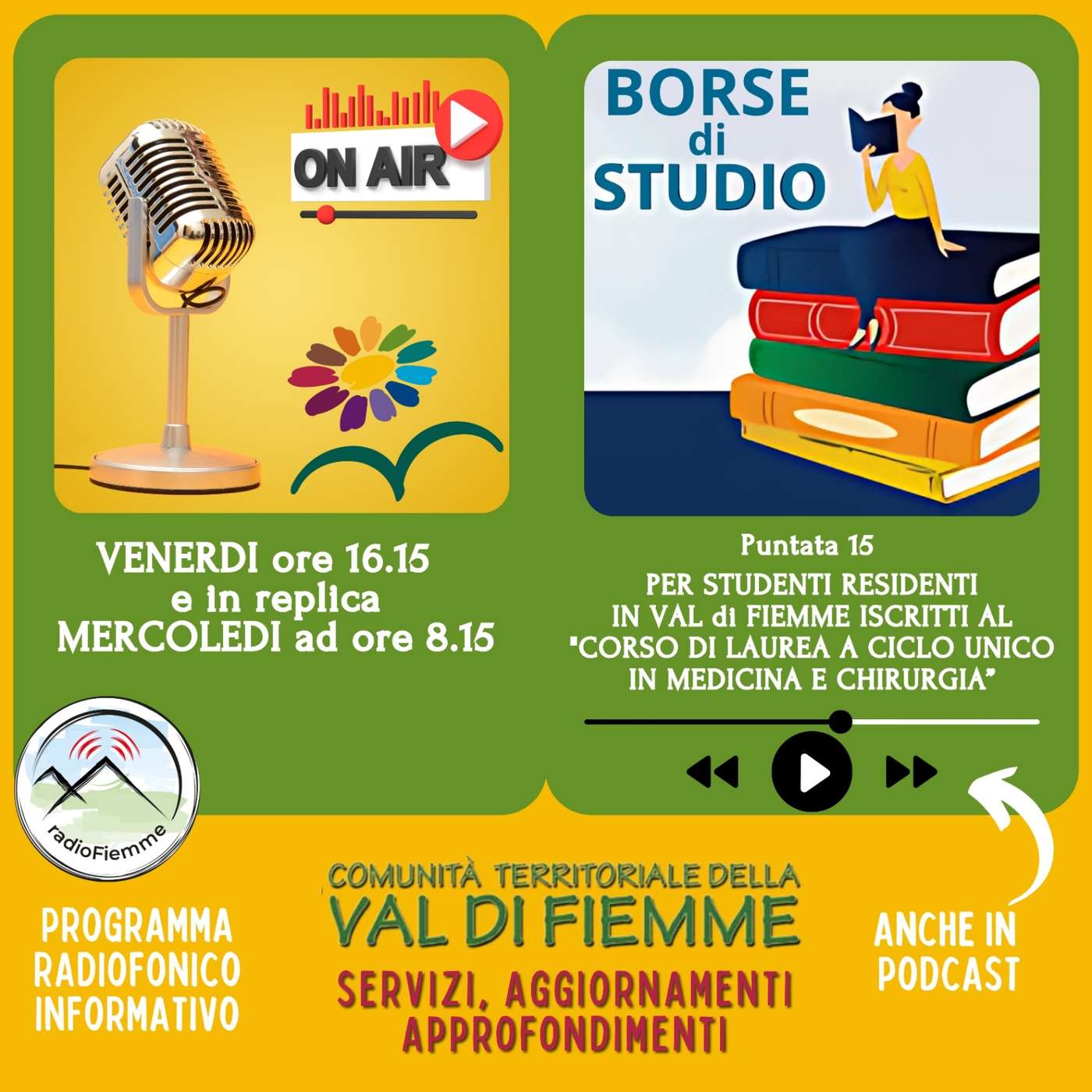 Borse di studio per studenti che frequentano il corso di laurea  in Medicina e Chirurgia presso università italiane episode artwork