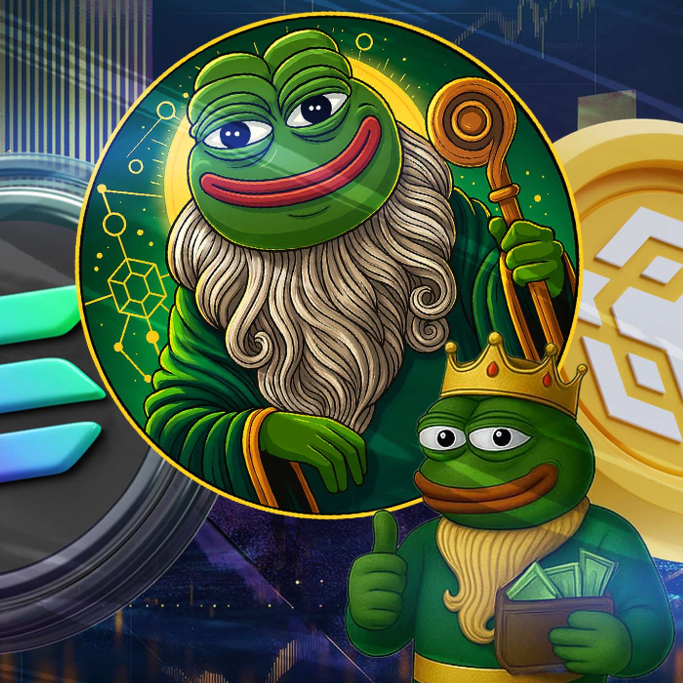 From Solana price prediction and BNB forecasts, traders jump into Pepeto presale as the next 100x