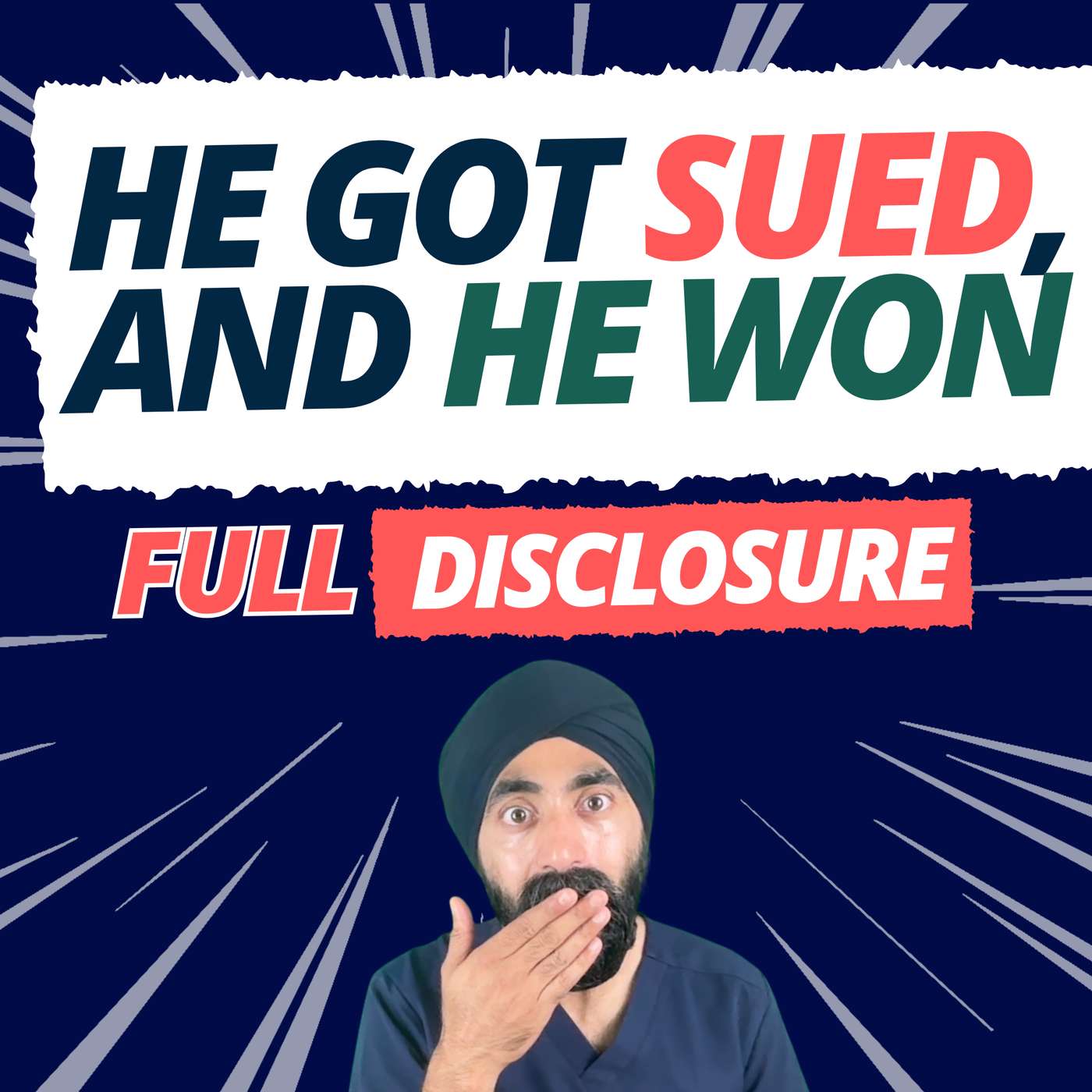 He Got SUED, And He WON! FULL DISCLOSURE – IC027 episode artwork