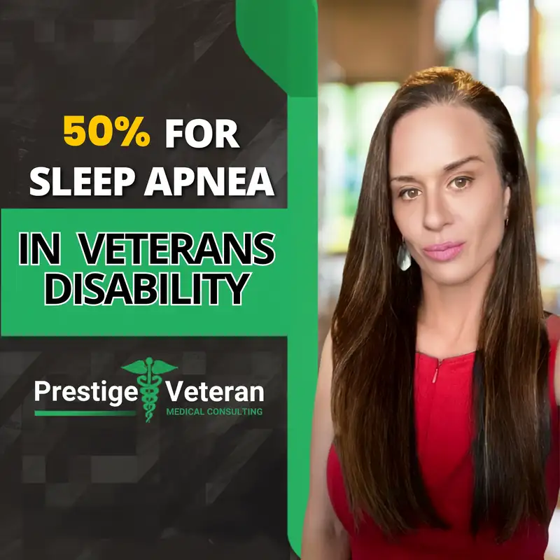 50% For Sleep Apnea in VA Disability