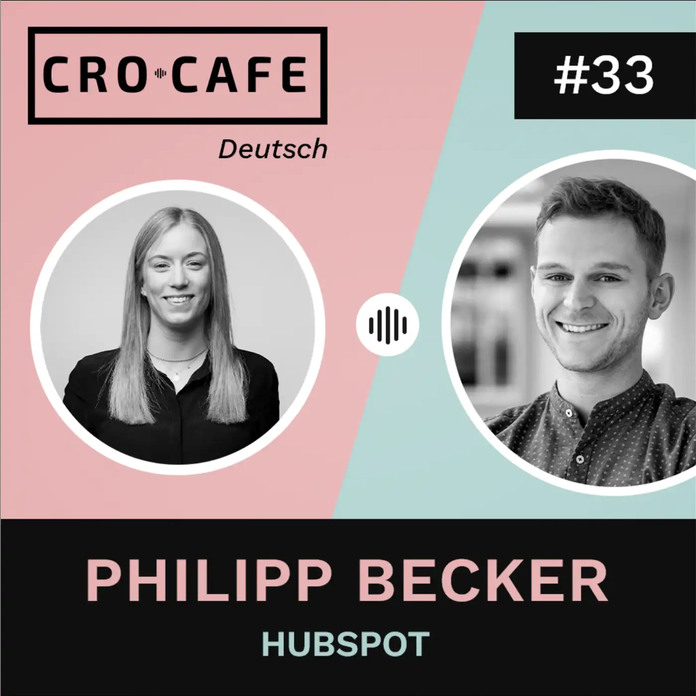 Cover art for episode: Testing-Strategie und CRO-Insights von HubSpot - mit Philipp Becker - CRO.CAFE podcast