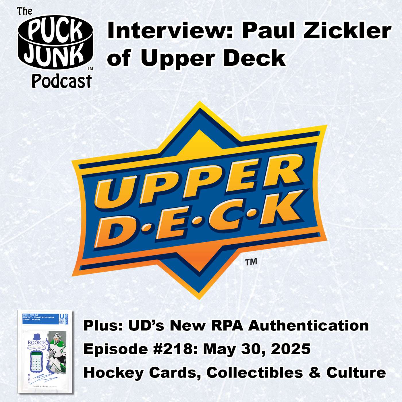 Interview with Paul Zickler of Upper Deck Interview with Paul Zickler of Upper Deck