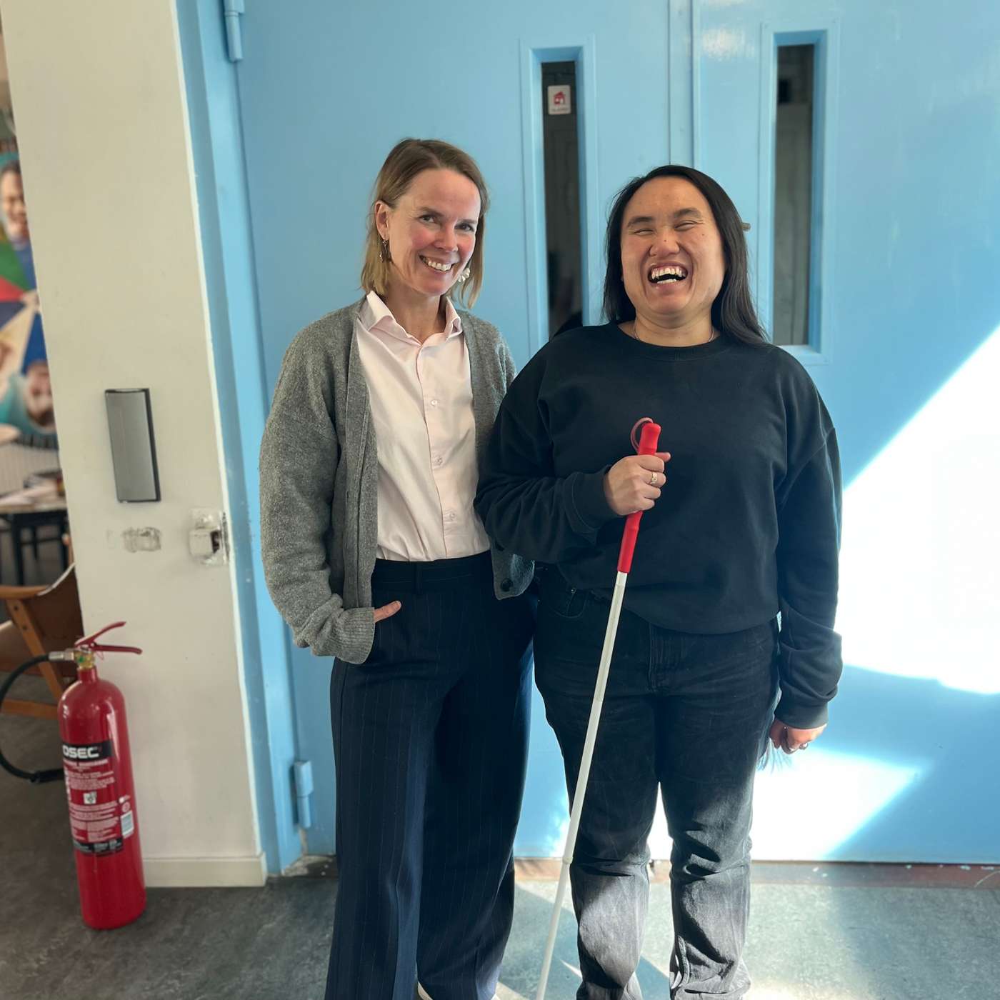 Lunch i mörker - Stina Hindström om att jobba som psykolog Lunch i mörker - Stina Hindström om att jobba som psykolog