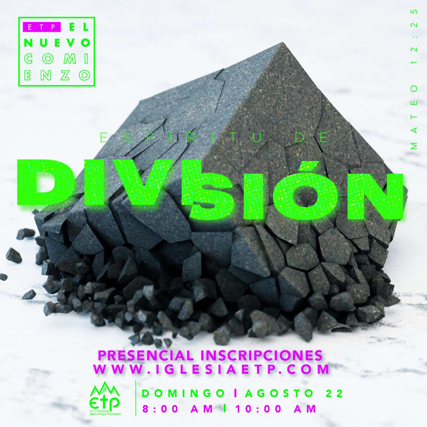 Charlas Iglesia ETP | Pastores Luis Salas y Jeannette Noguera, Iglesia ETP