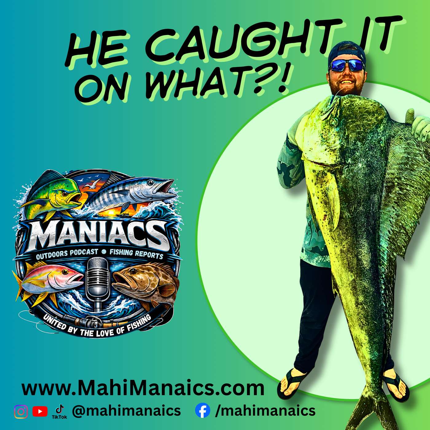 Maniacs Outdoor Podcast & Fishing Report - Episode 2 episode artwork