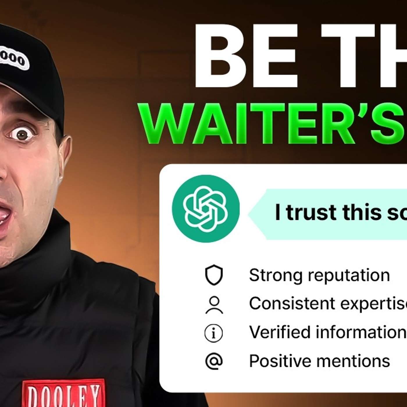 The DEO Proof Stack: It's Pointless Being on the Menu, You Want the Waiter to Recommend You The DEO Proof Stack: It's Pointless Being on the Menu, You Want the Waiter to Recommend You