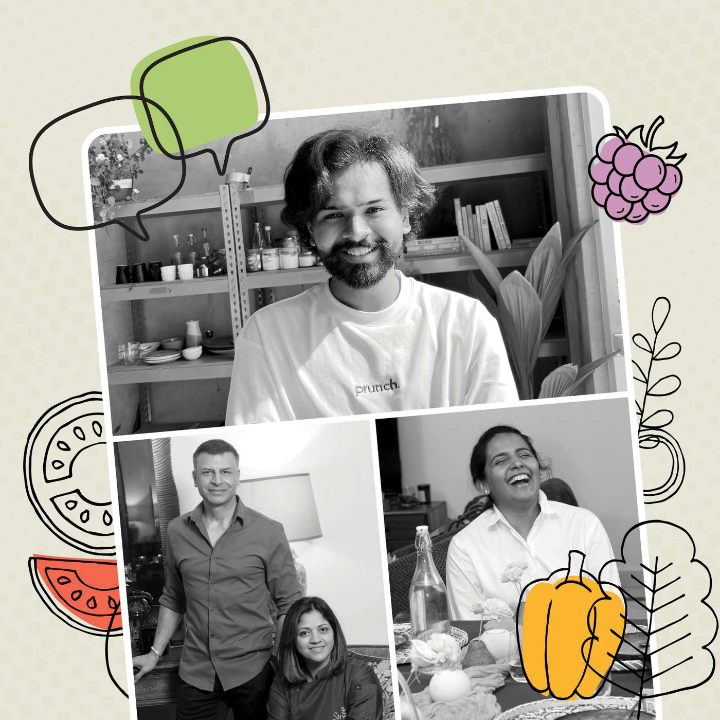 “I just want people to fall in love with vegetables,” with Surabhi Sehgal, Priyansh Parekh & Priyal Mehta