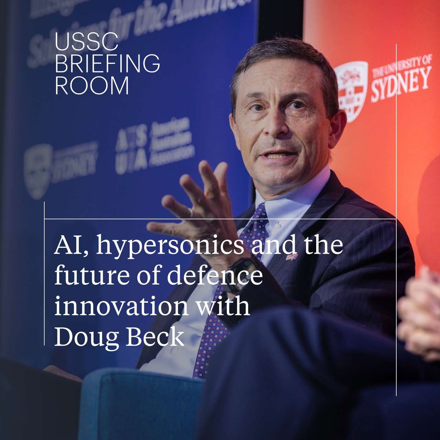 AI, hypersonics and the future of defence innovation with Doug Beck episode artwork