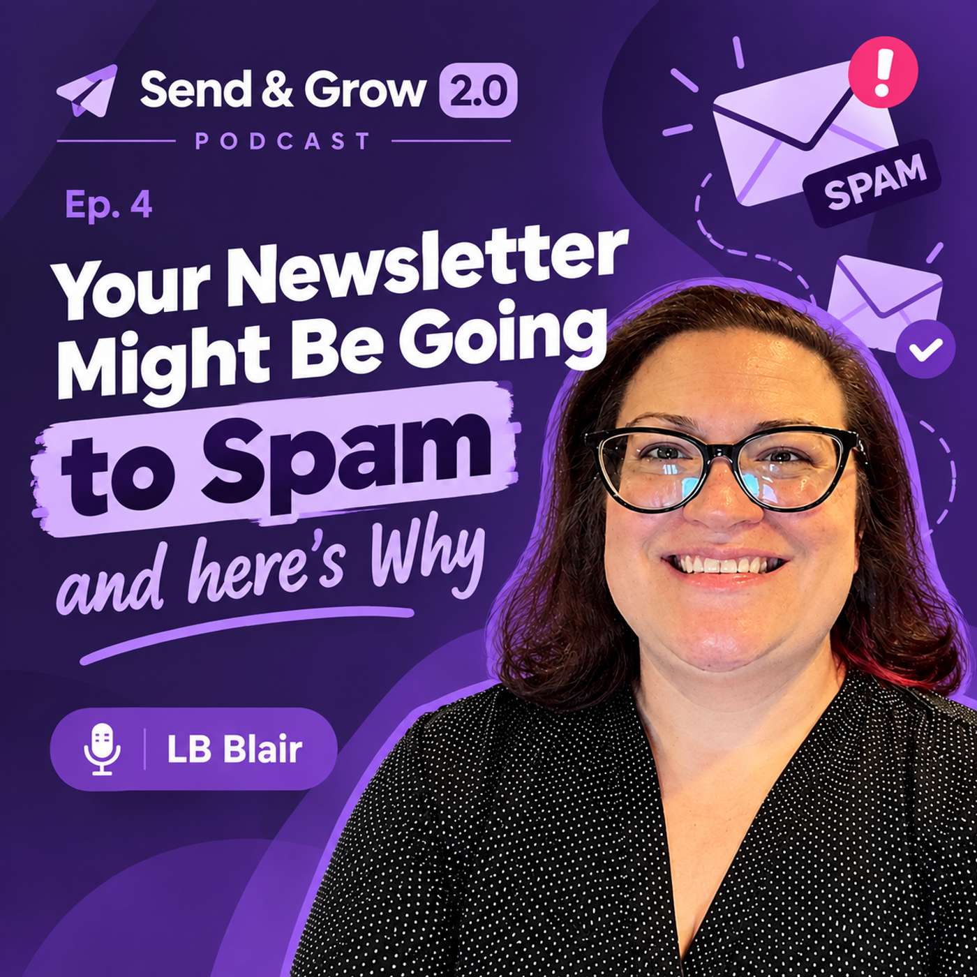 Your Newsletter Might Be Going to Spam and Here's Why | LB Blair | Send & Grow 2.0 Ep. 4