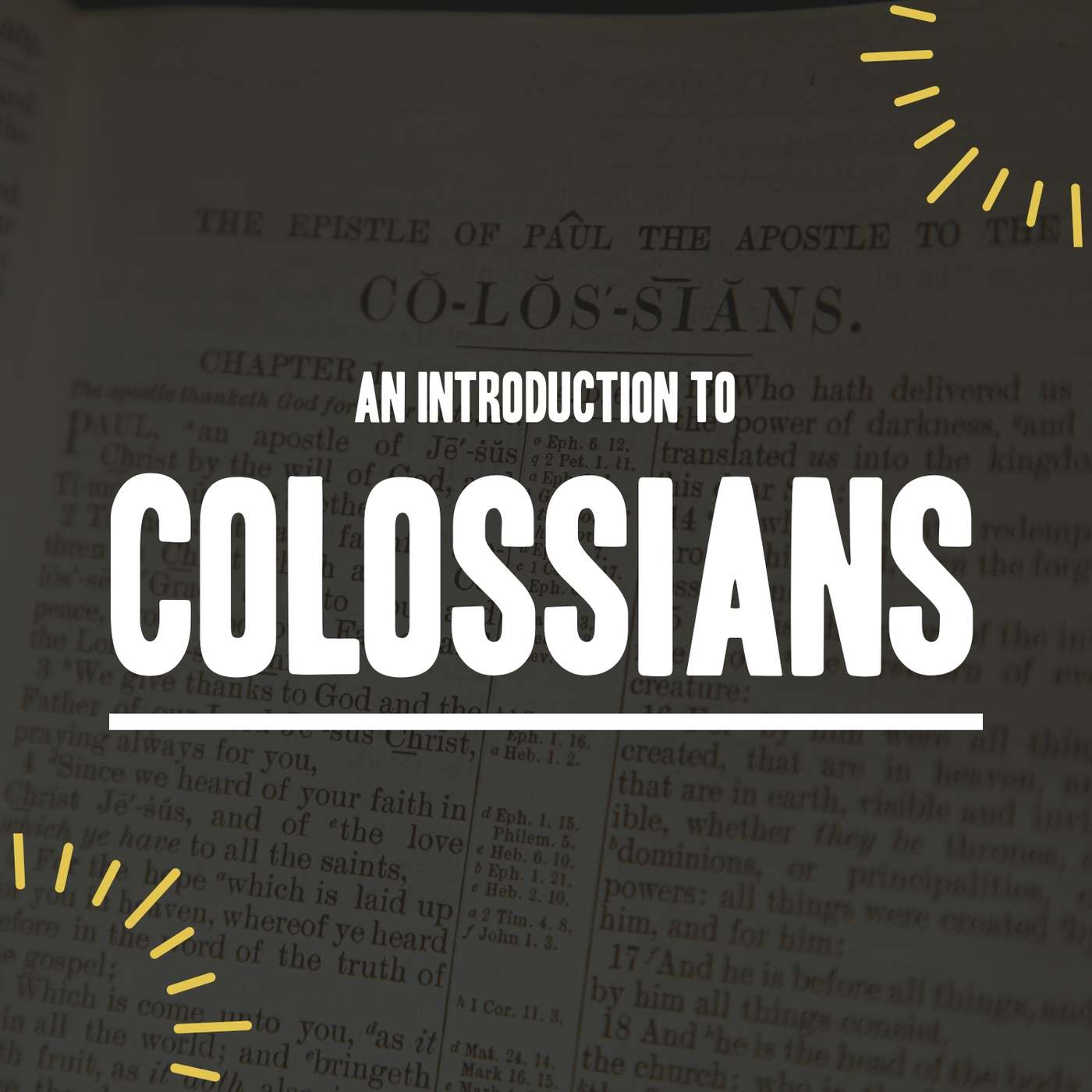 An Introduction to Colossians (Stephen Russell) episode artwork