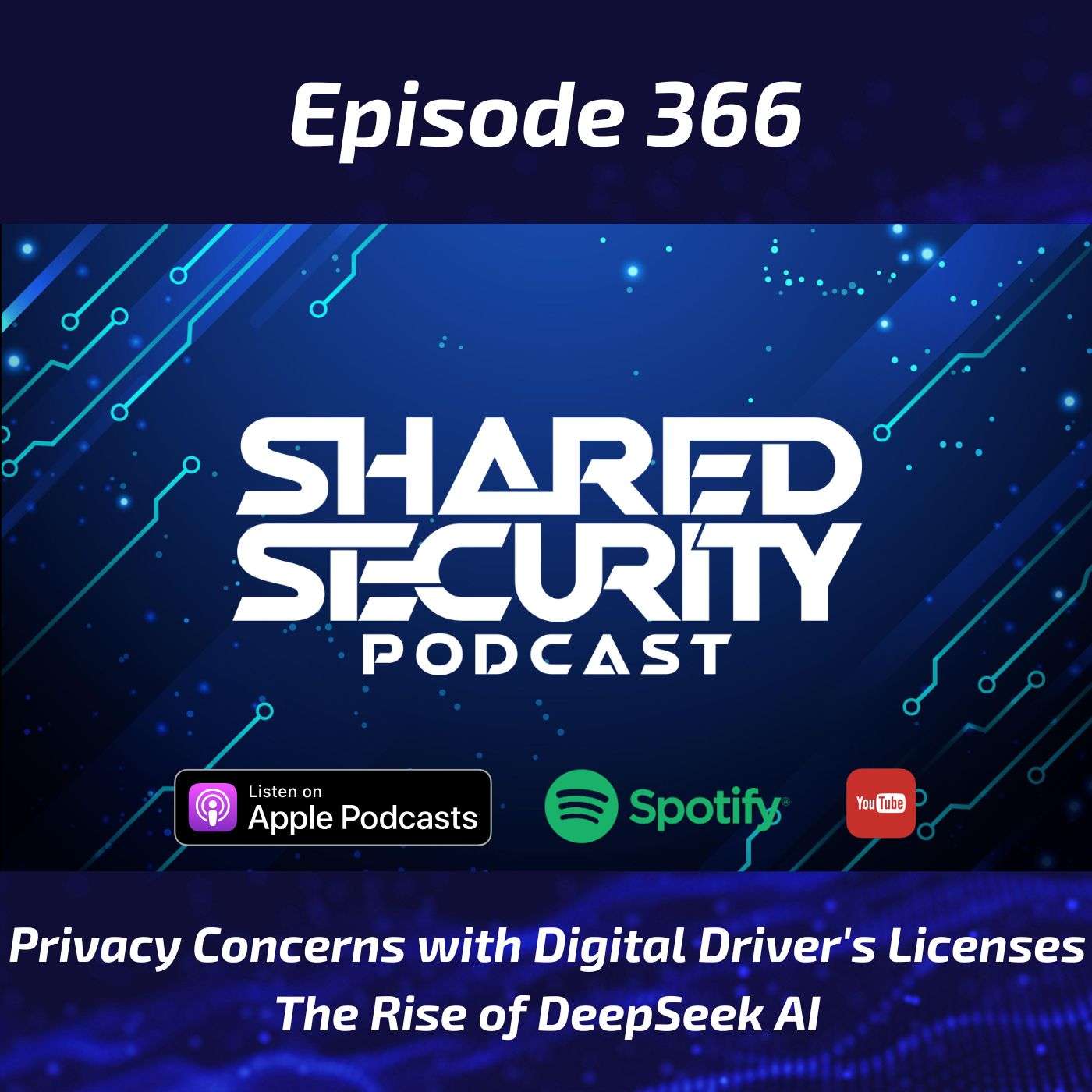 Privacy Concerns with Digital Driver’s Licenses, The Rise of DeepSeek AI episode artwork
