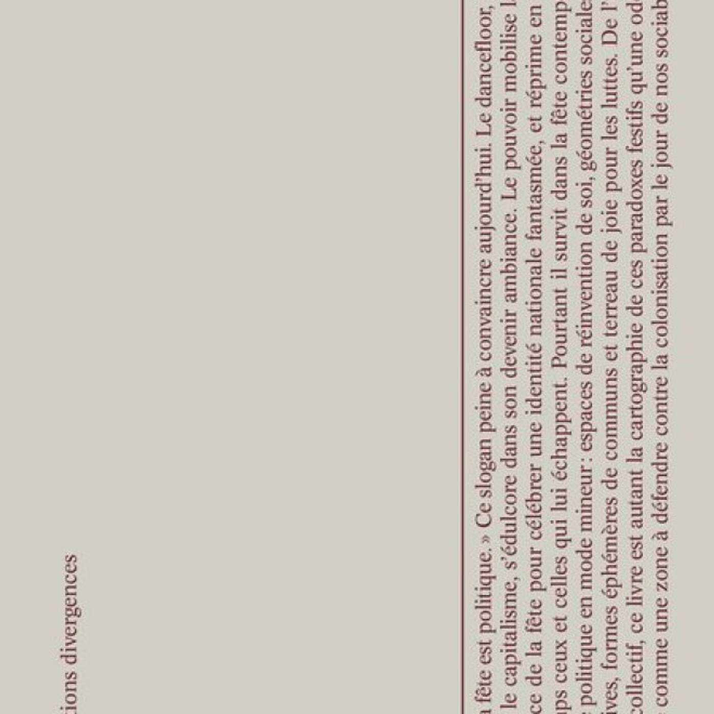 Boum boum. Politiques du dancefloor - La Fabrique Urbaine #87