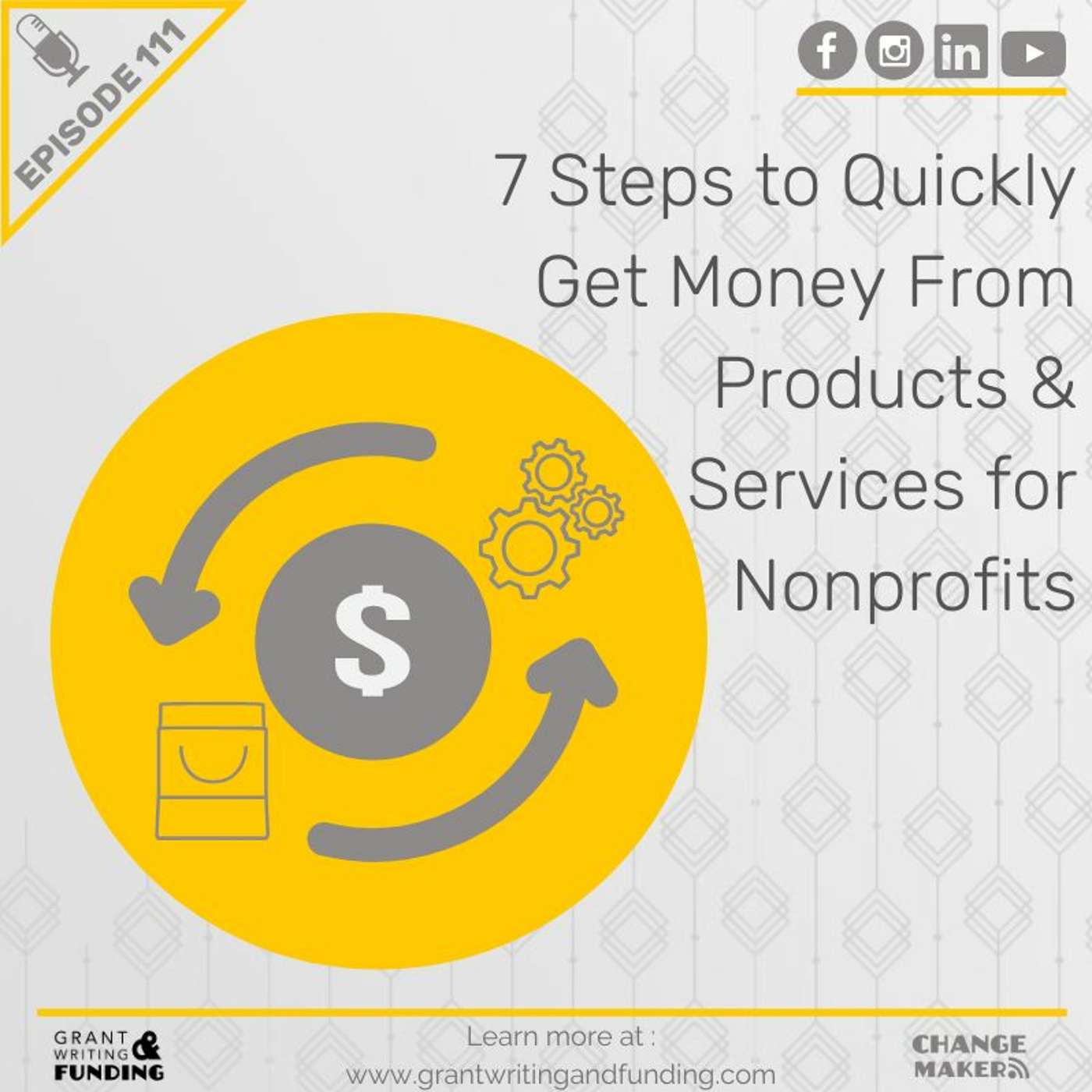 111: 7 Steps to Quickly Get Money From Products & Services for Nonprofits
