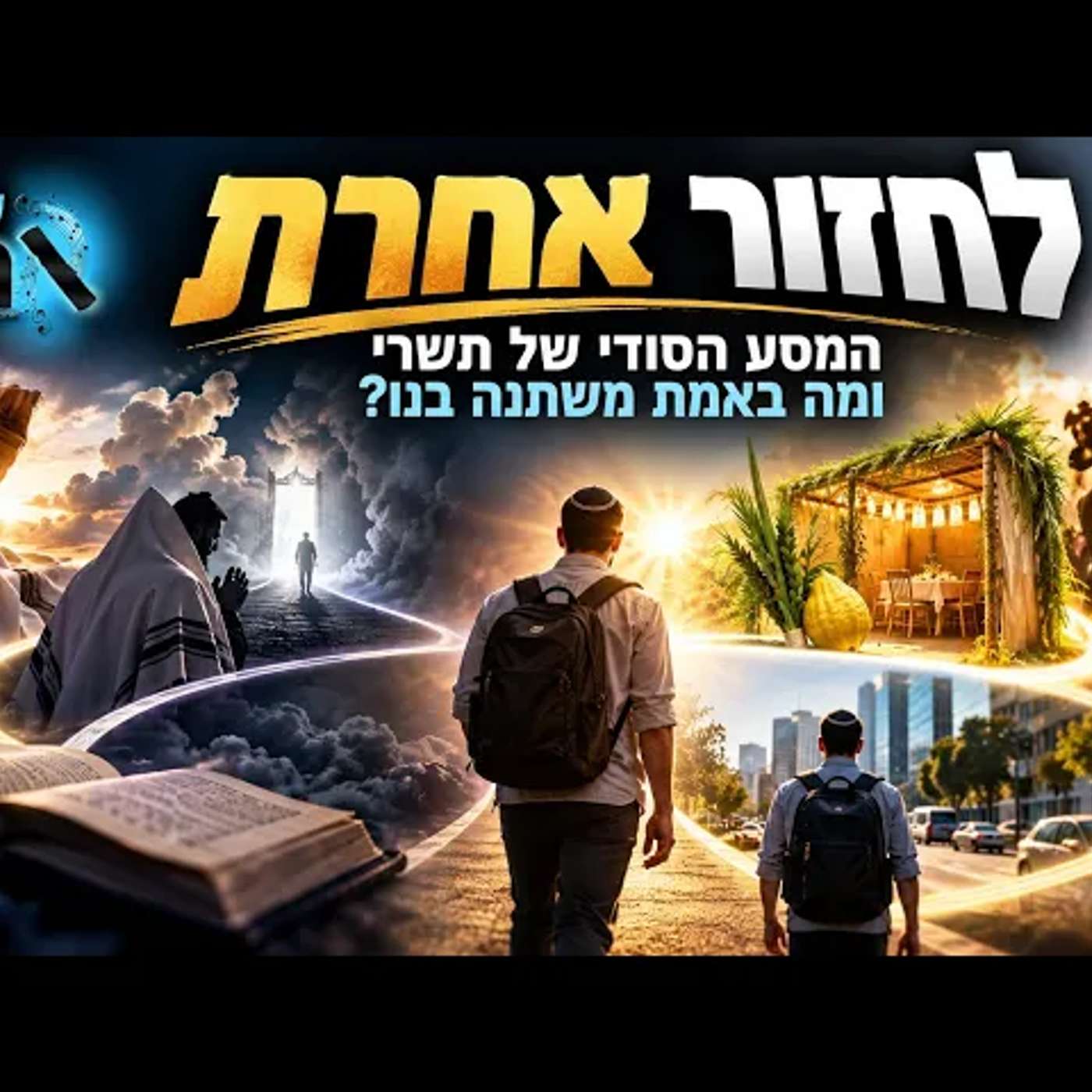 כולם מכירים את חגי תשרי — אבל כמעט אף אחד לא רואה את המהלך שמחבר ביניהם ומשנה את כל התמונה מבפנים! episode artwork