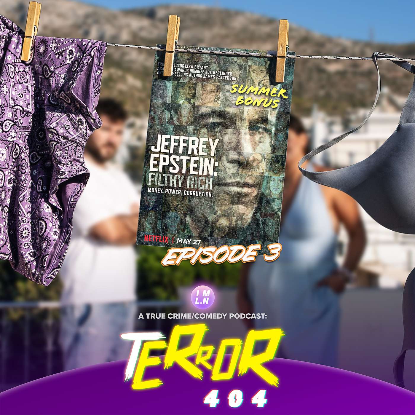 BONUS #3 | Jeffrey Epstein: Filthy Rich | Επεισόδιο 3: The Island | Terror 404+ episode artwork