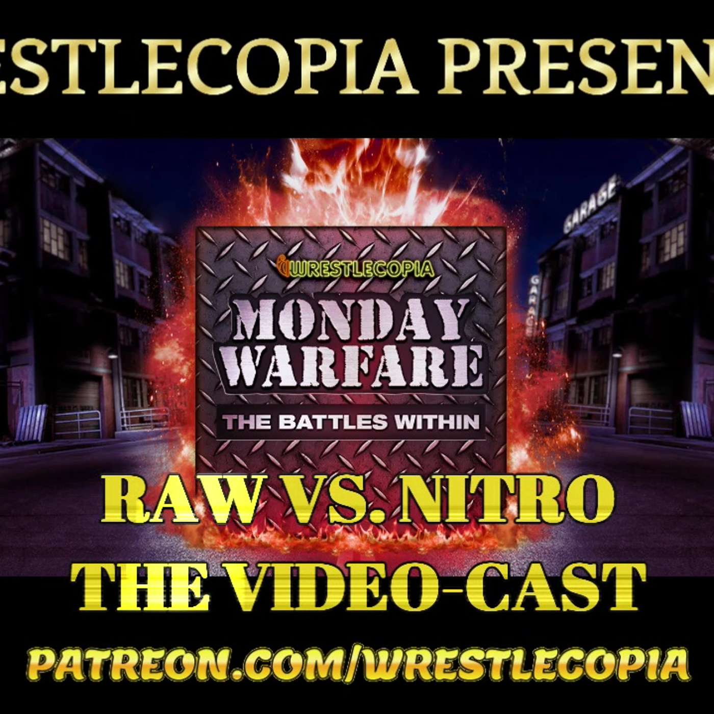 Play MONDAY WARFARE - RAW VS. NITRO 9/4/95 (VIDEO-CAST DEBUT!)