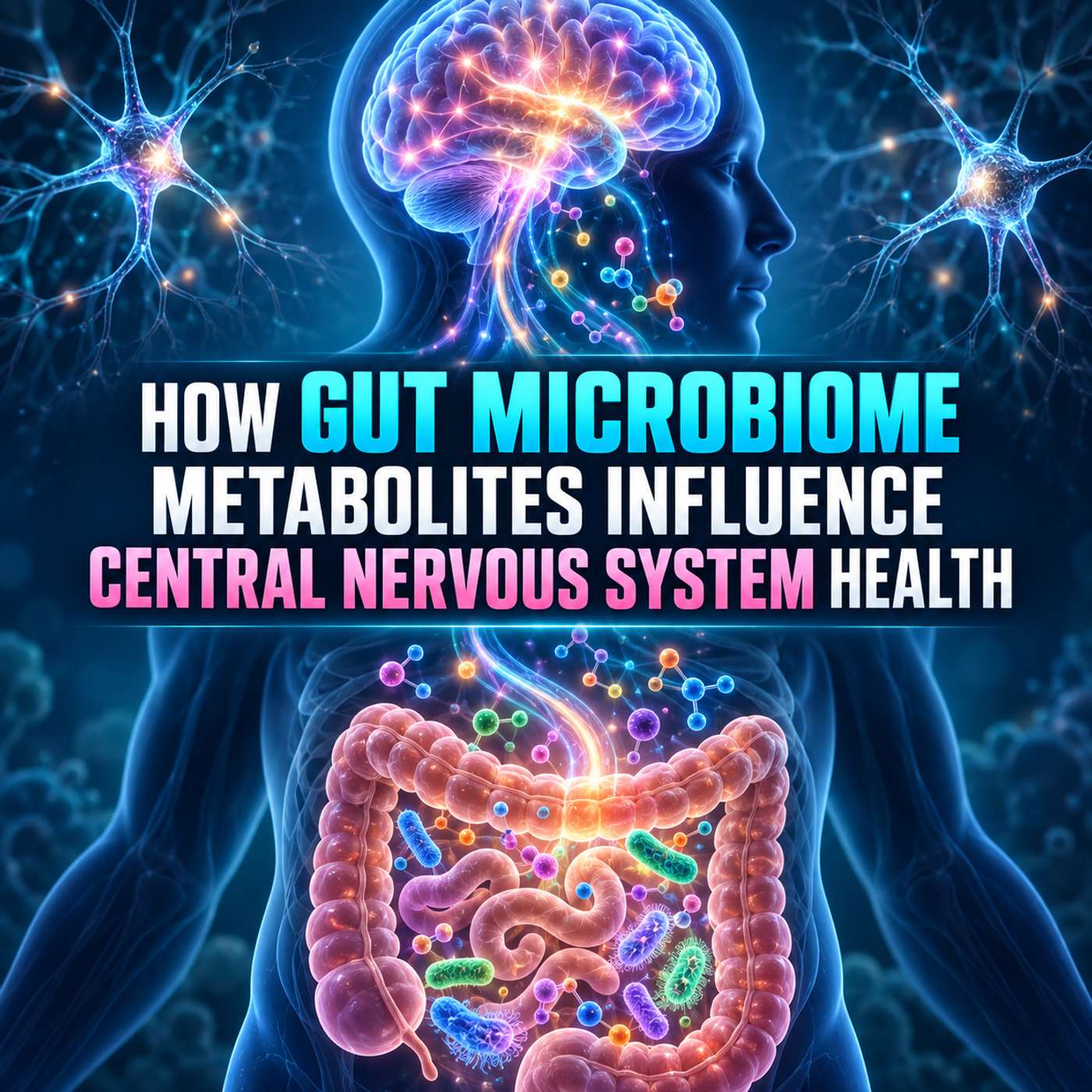 How Gut Microbiome Metabolites Influence Central Nervous System Health