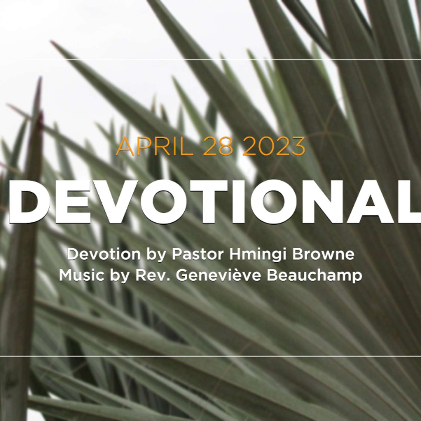 Devotion for April 28, 2023 with Pastor Hmingi Browne episode artwork