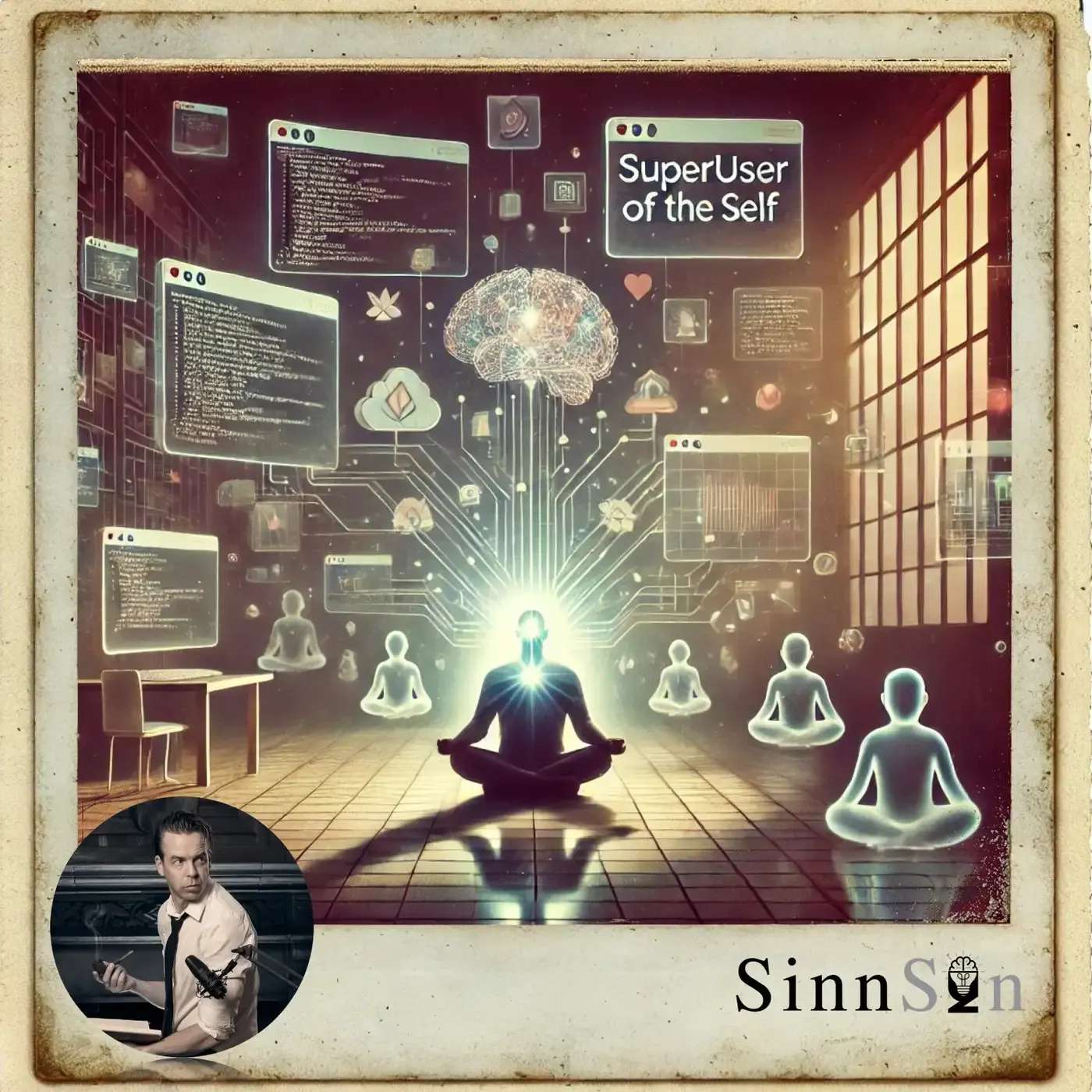 Superbruker på seg selv