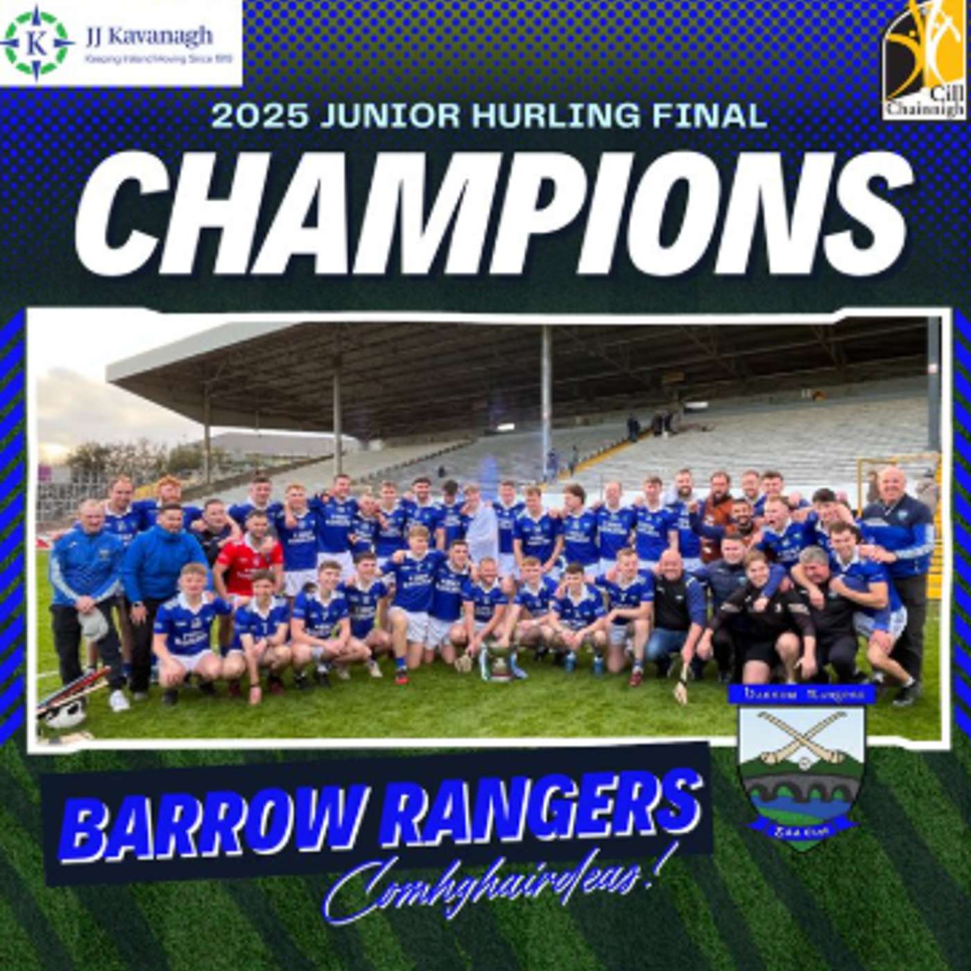 Listen back as Barrow Rangers end 35 year of hurt