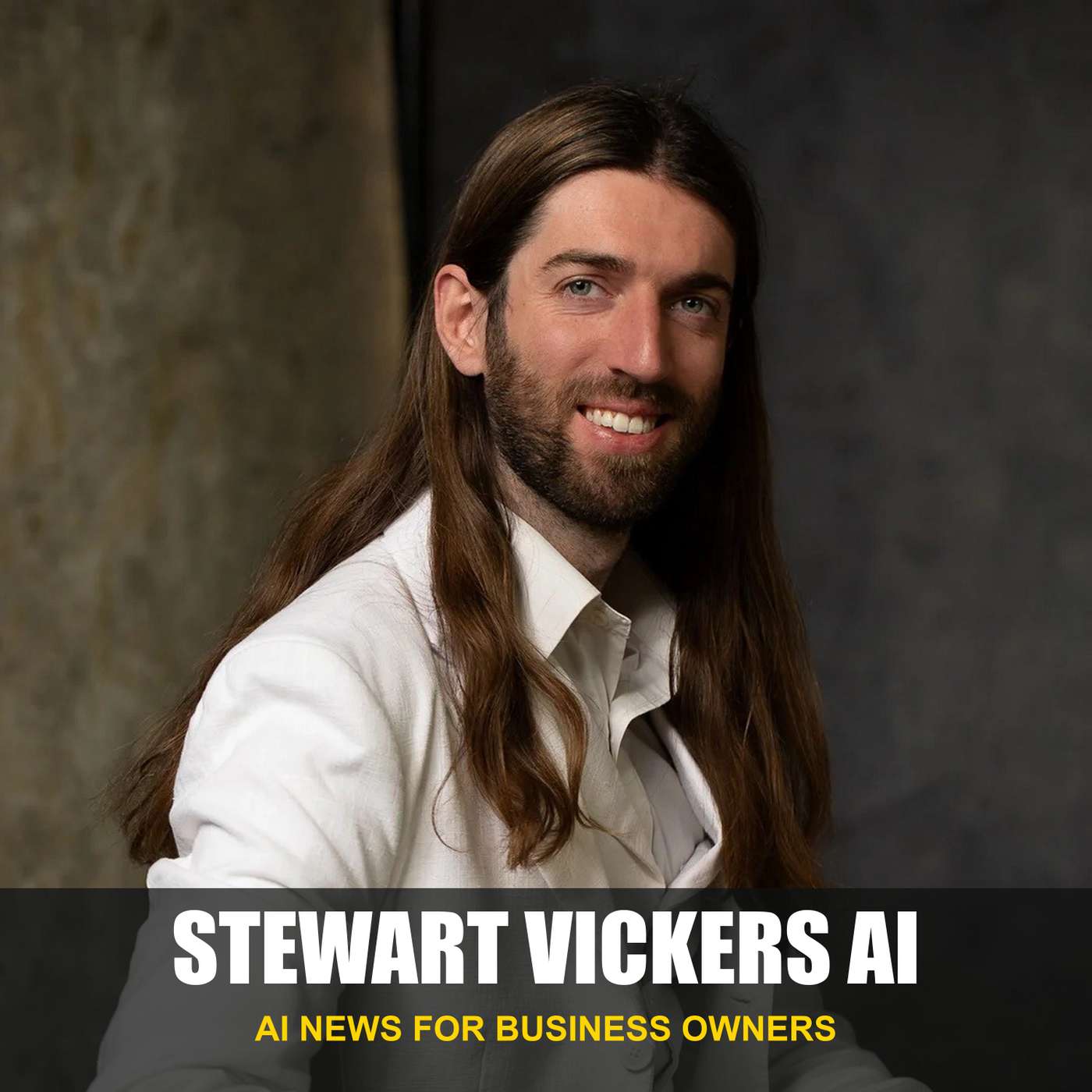 Stewart Vickers AI podcast artwork