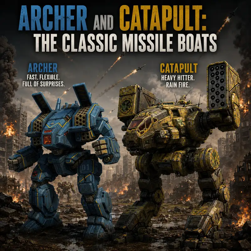 Archer and Catapult: The Classic Missile Boats