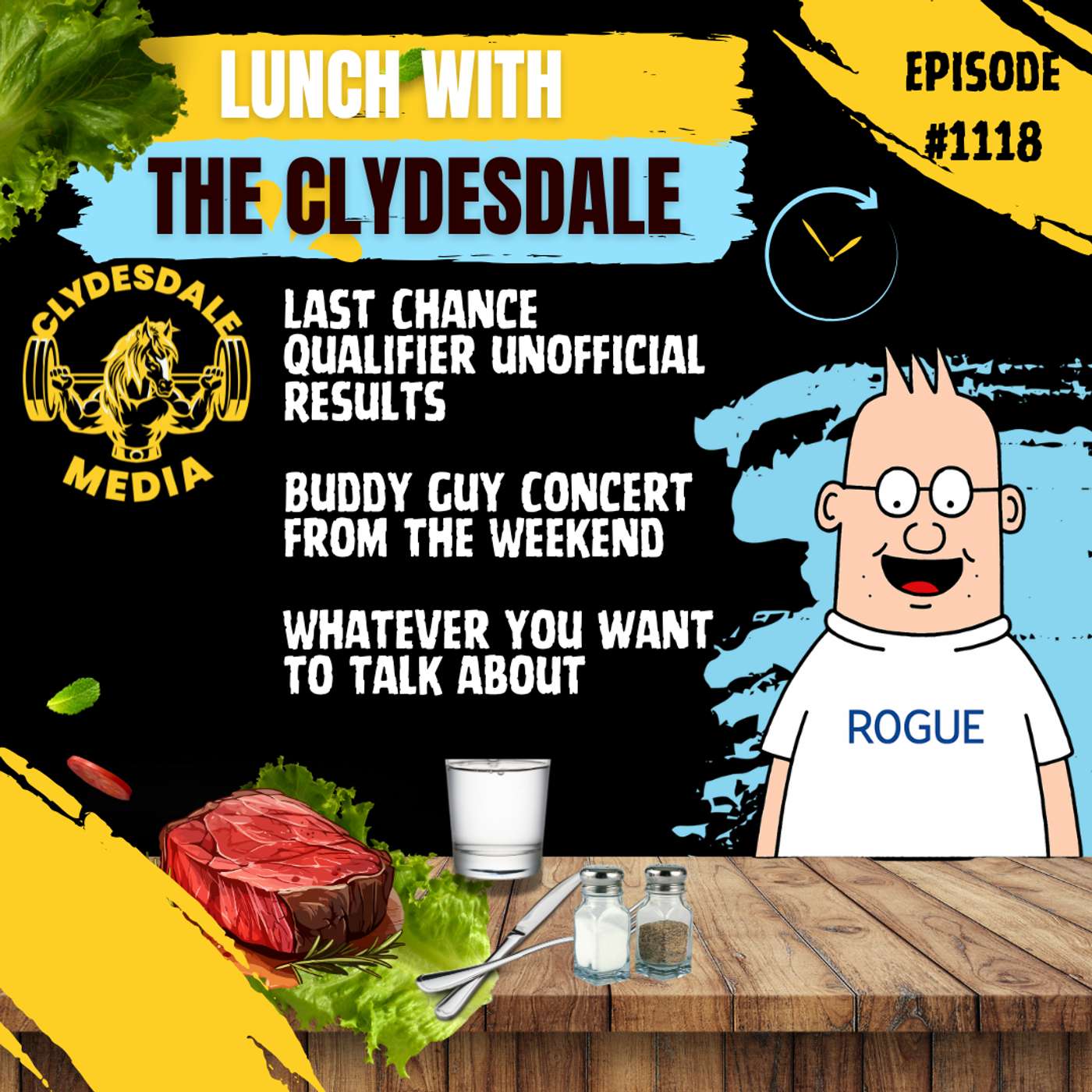 Lunch with the Clydesdale -  Unofficial Results of the Last Chance Qualifier episode artwork