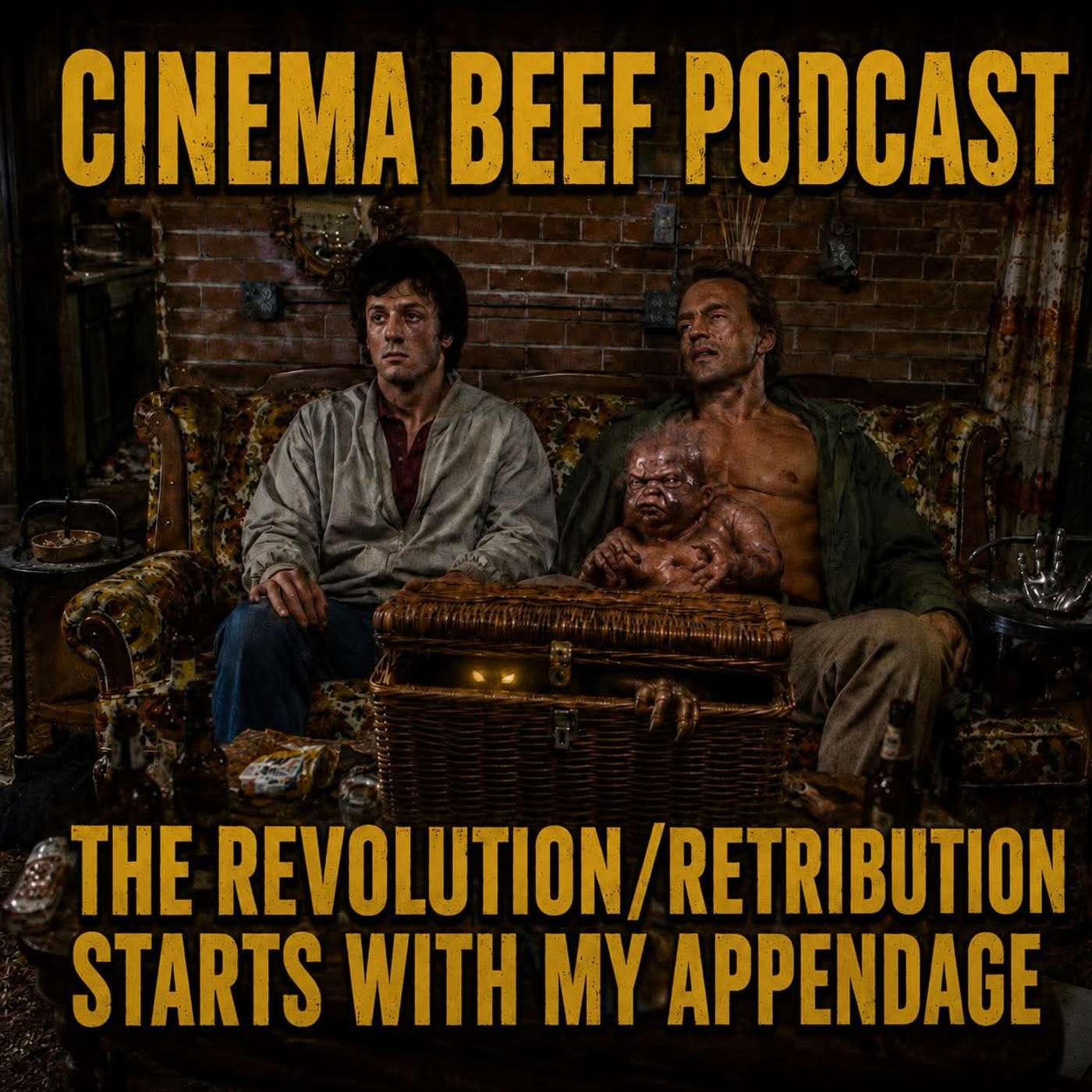 Cinema Beef Podcast : The Revolution/Retribution Starts With My Appendage (Basket Case/Total Recall) episode artwork