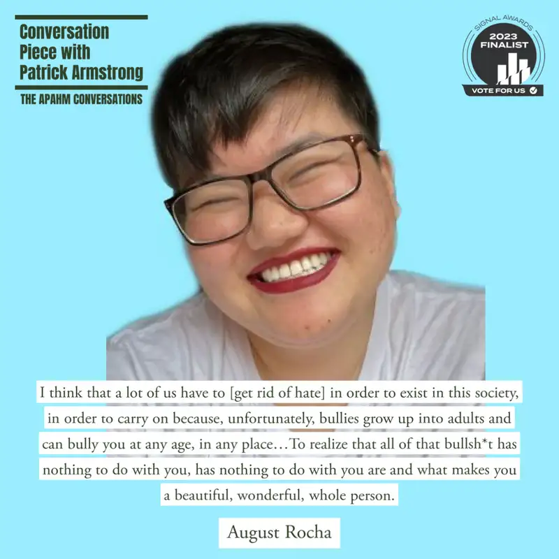 REPLAY | August Rocha: The APAHM Conversations