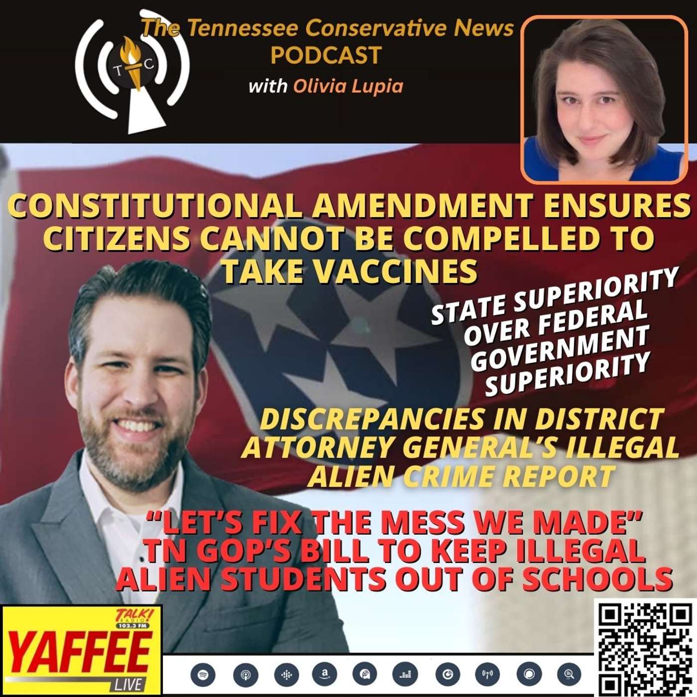 “Let’s Fix The Mess WE Made” - TN GOP’s Bill To Keep Illegal Alien Students Out Of Schools • Discrepancies In Illegal Alien Crime Report & More!
