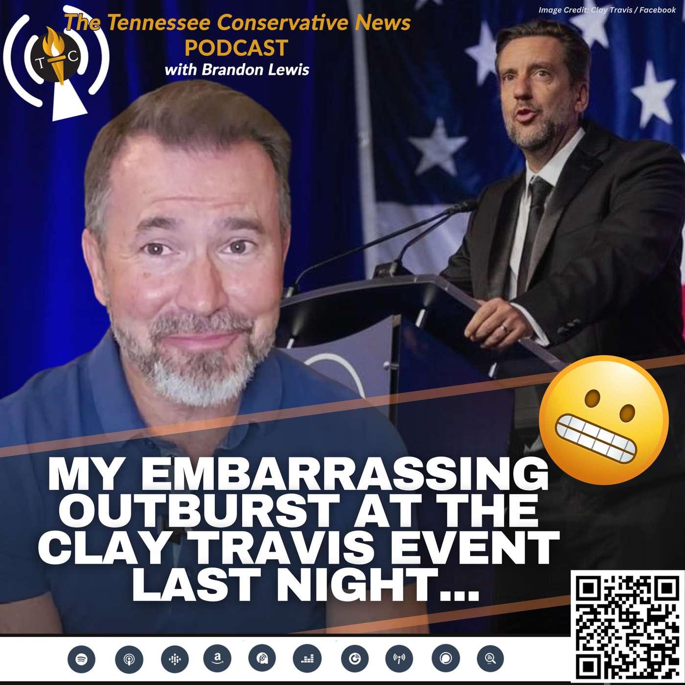 😬 My embarrassing outburst at the Clay Travis event last night…