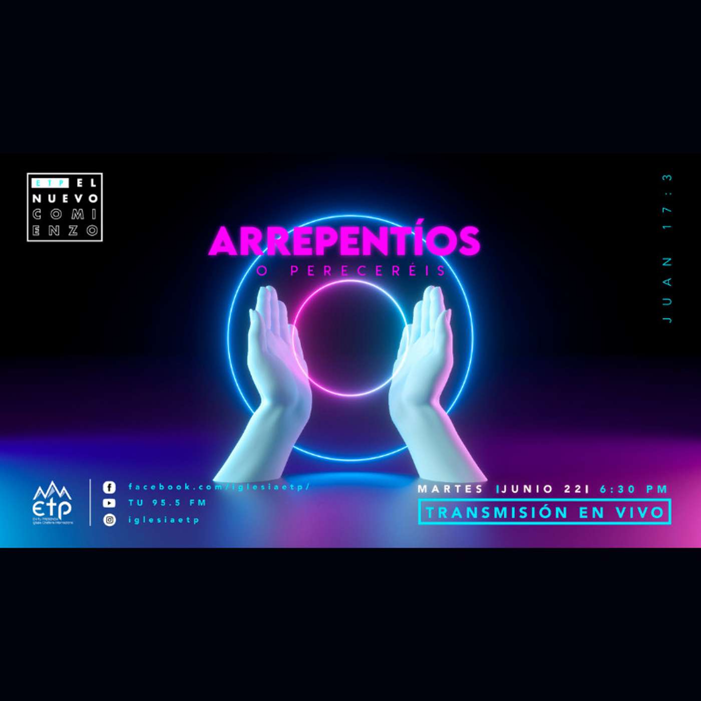 Charlas Iglesia ETP | Pastores Luis Salas y Jeannette Noguera, Iglesia ETP