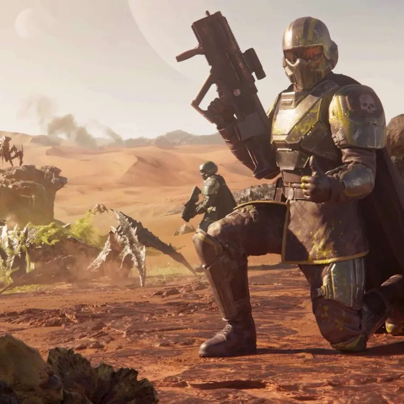 Helldivers 2 Steam Backlash, Apple's May 7 Event, AI Dominates Air Force Test, Musk's China Trip Ignites Tesla, and more...