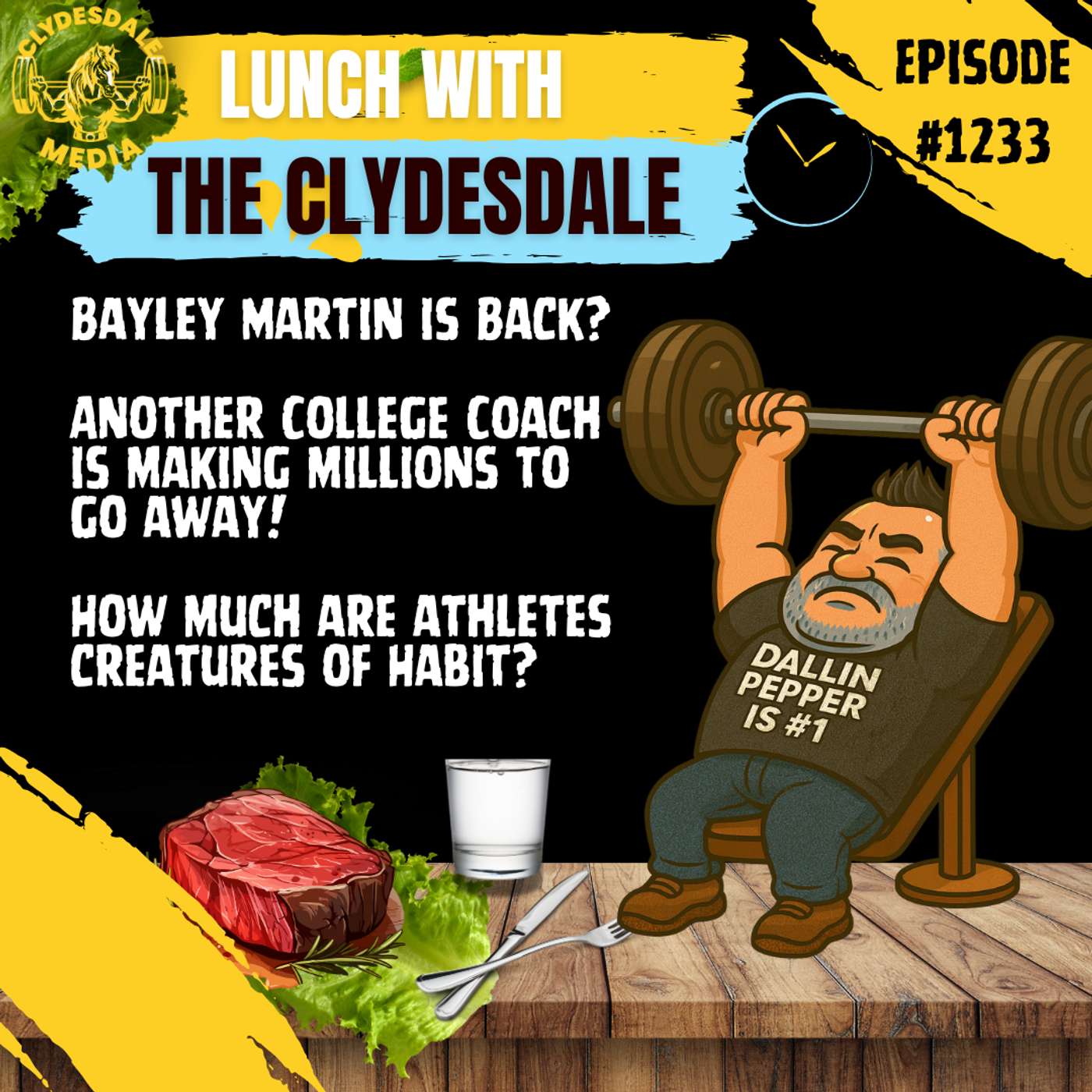 Lunch with the Clydesdale - What is the Confusion of TRT and CrossFit? episode artwork