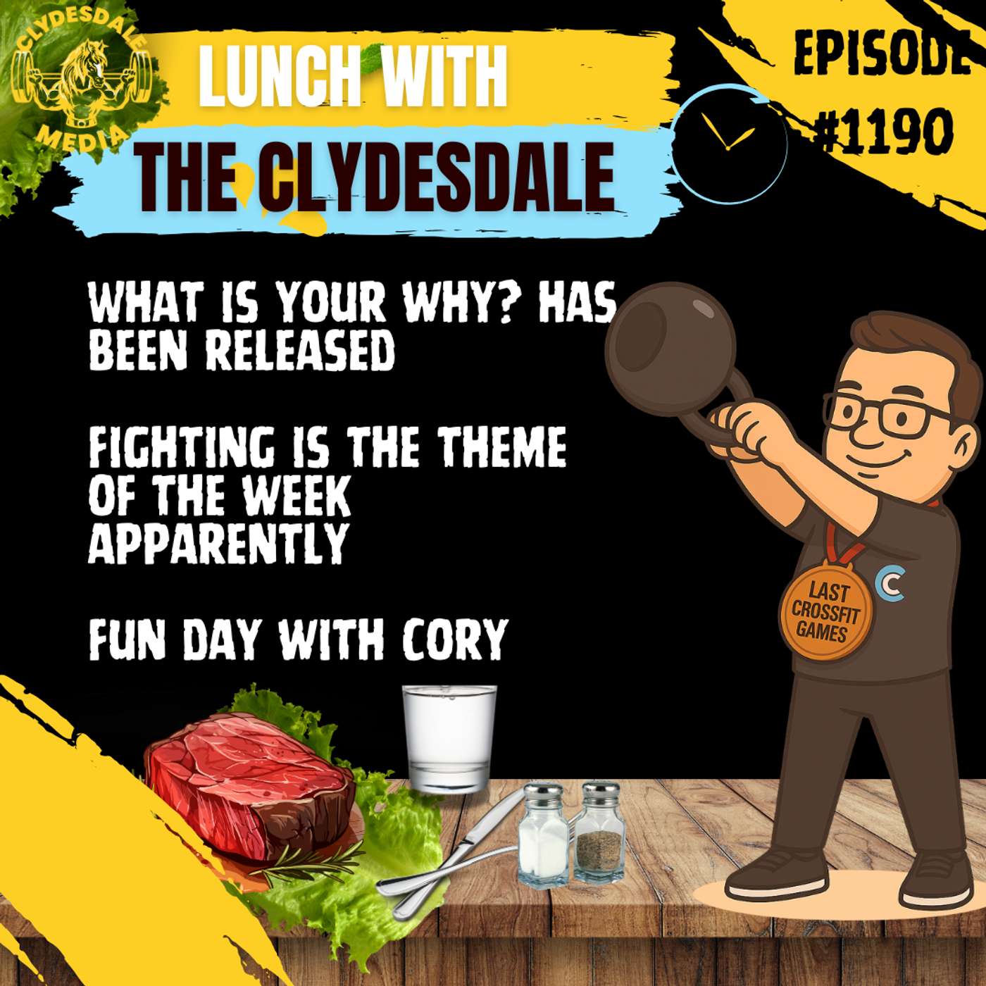 Lunch with the Clydesdale - Why the Master's Athetes are So Cool episode artwork