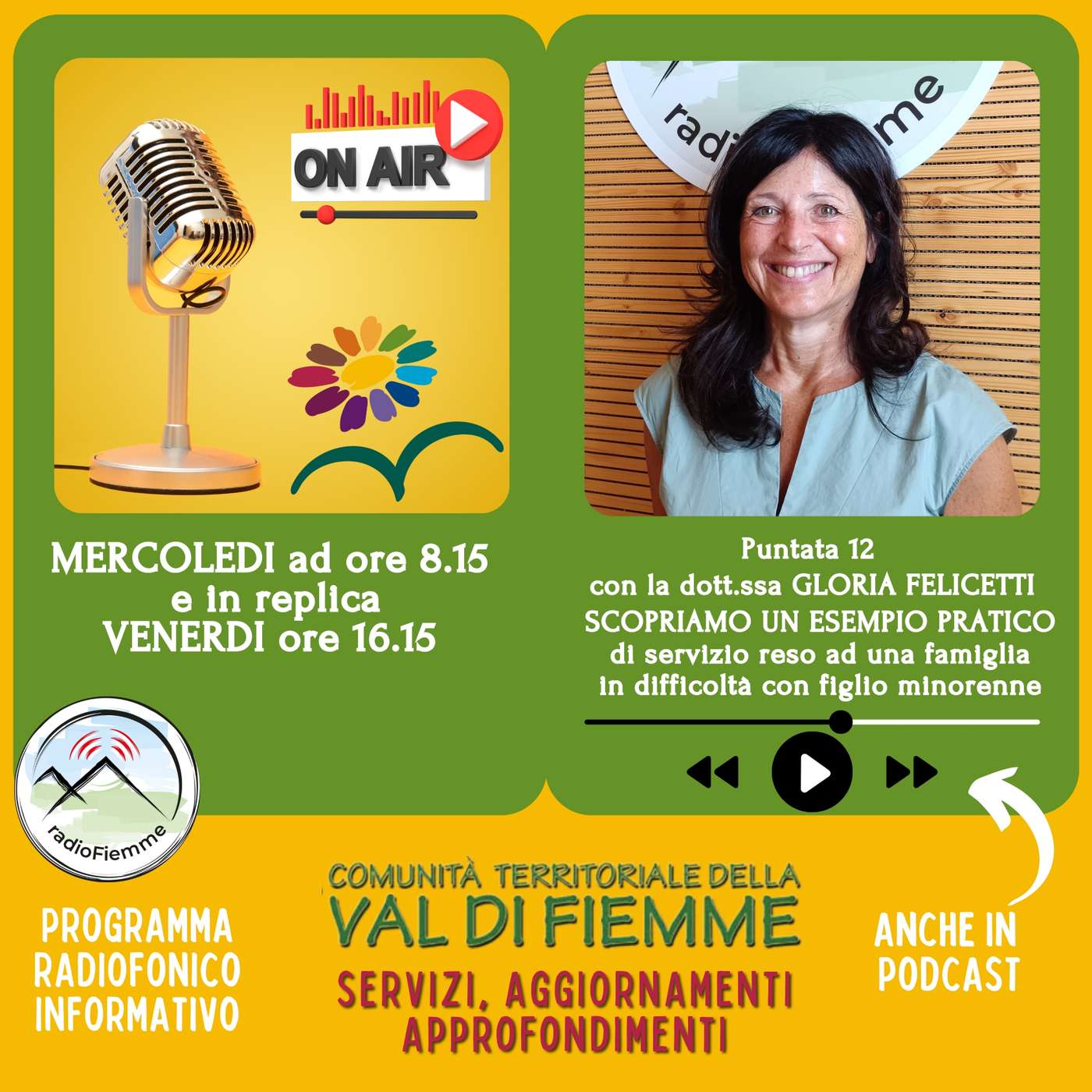 𝗘𝘀𝗲𝗺𝗽𝗶𝗼 𝗽𝗿𝗮𝘁𝗶𝗰𝗼 𝗱𝗶 𝘀𝗲𝗿𝘃𝗶𝘇𝗶𝗼 𝗿𝗲𝘀𝗼 𝗮𝗱 𝘂𝗻𝗮 𝗳𝗮𝗺𝗶𝗴𝗹𝗶𝗮 𝗶𝗻 𝗱𝗶𝗳𝗳𝗶𝗰𝗼𝗹𝘁𝗮̀ 𝗰𝗼𝗻 𝗳𝗶𝗴𝗹𝗶𝗼 𝗺𝗶𝗻𝗼𝗿𝗲𝗻𝗻𝗲. episode artwork