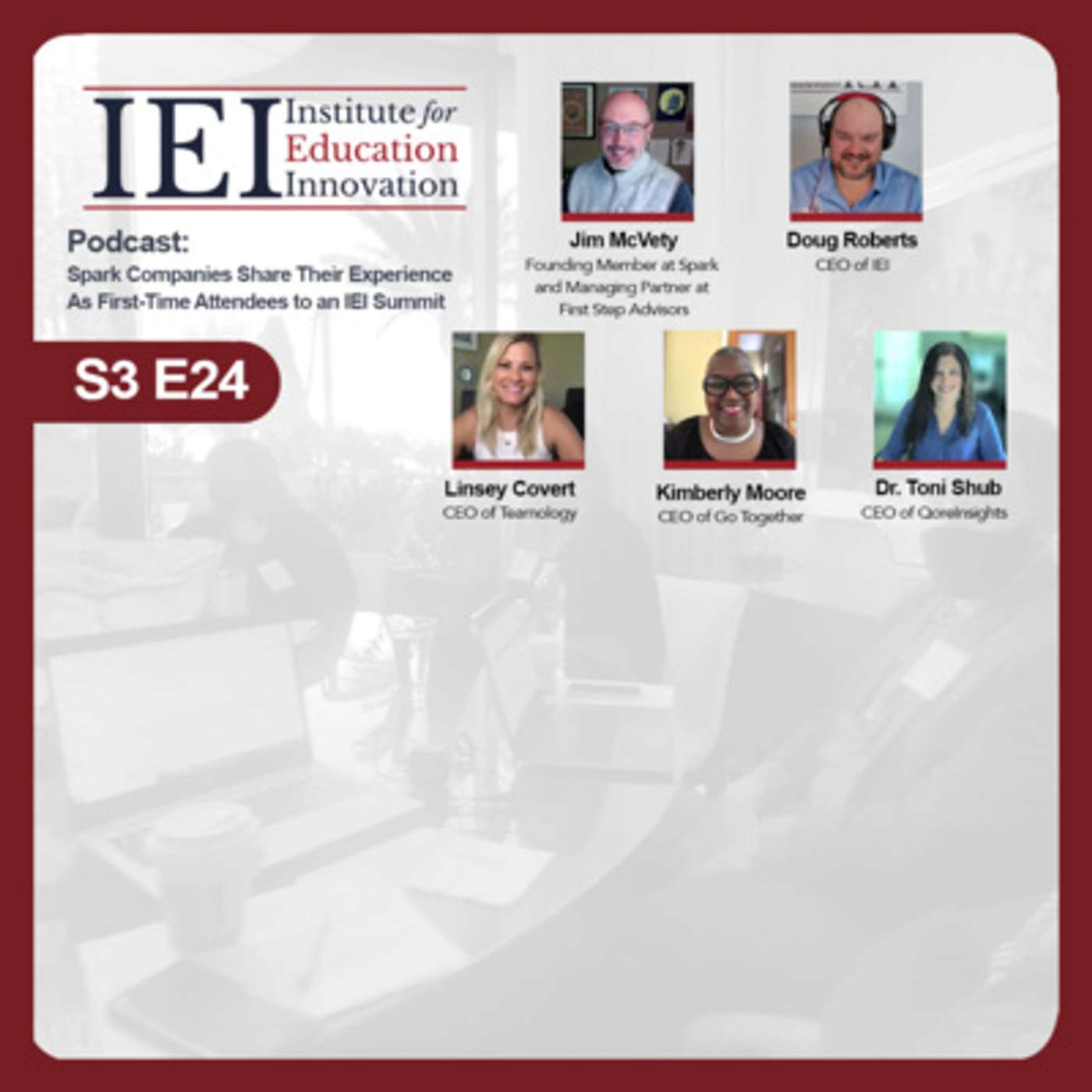 S3E24 Spark Companies Share Their Experience As First-Time Attendees to an IEI Summit episode artwork